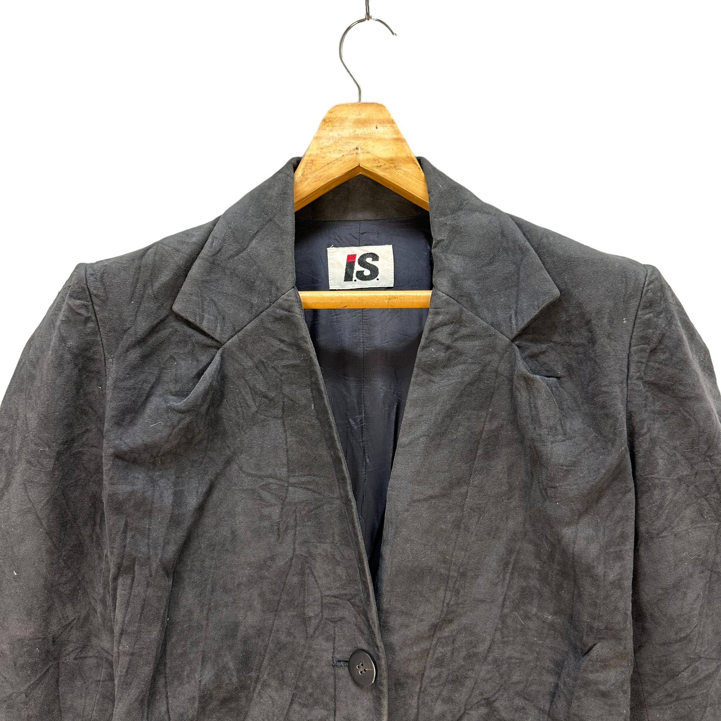 Issey Miyake 80's Issey Miyake IS Iconic Label Blazer Jacket #A1-0019 Size M / US 6-8 / IT 42-44 - 2 Thumbnail