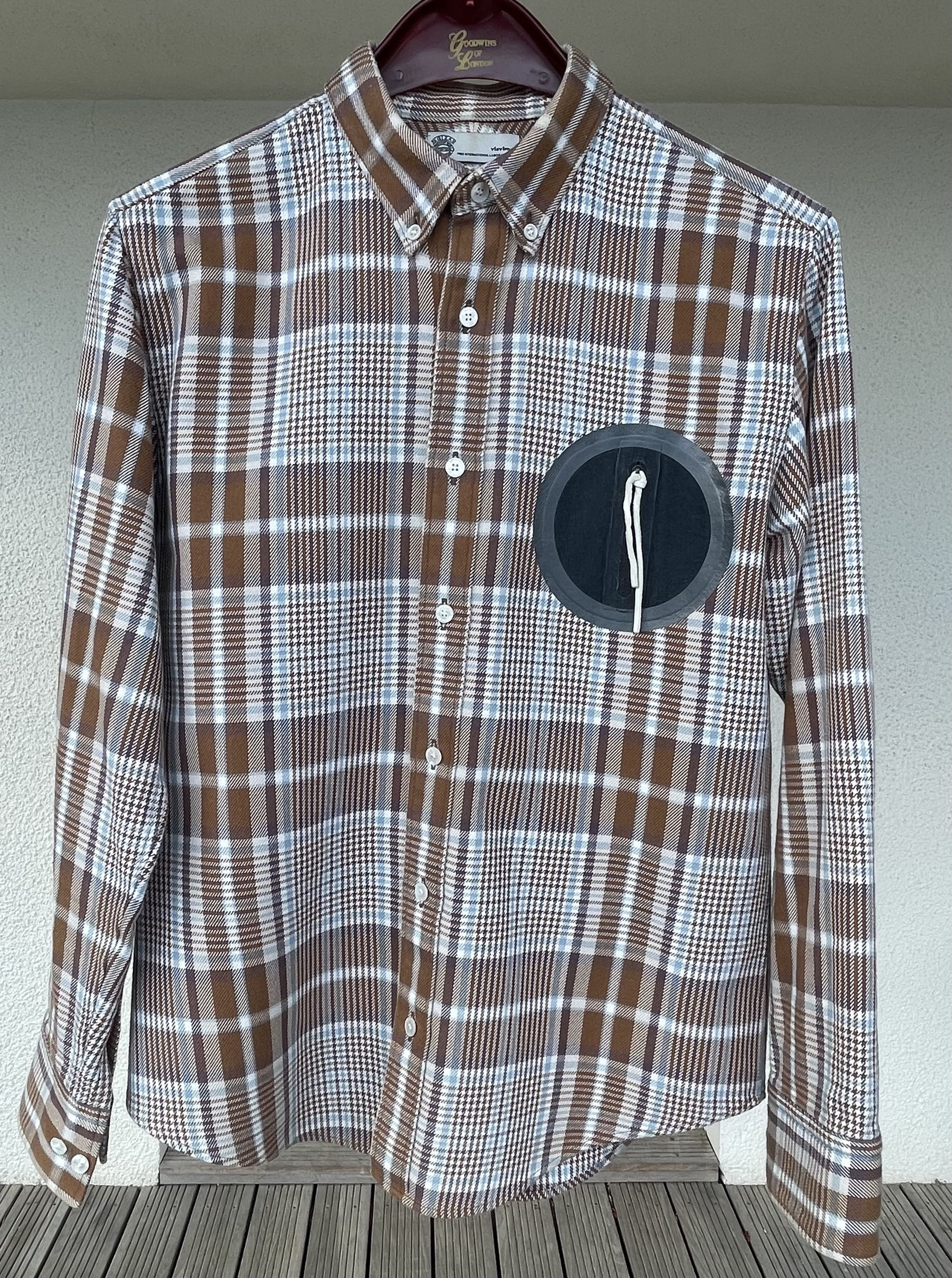 Visvim Visvim Juneau Weld Check L/S (Giza) FW13 Size 1 Size US S / EU 44-46 / 1 - 1 Thumbnail