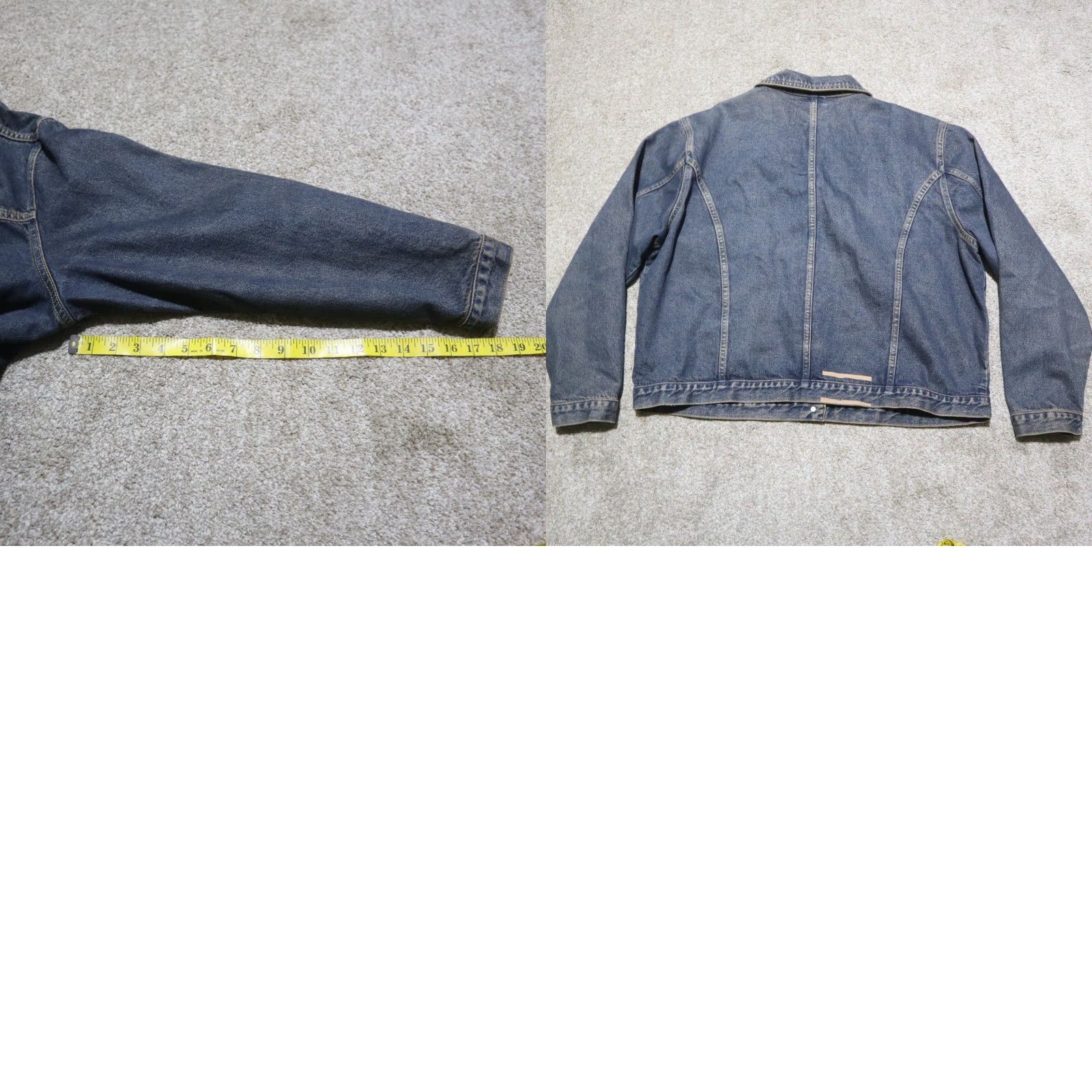 X-LARGE VINTAGE Big Rock Canyon Jacket Denim Blue Women's XL Adult Denim Jacket? Size 40" / US 18 - 8 Thumbnail