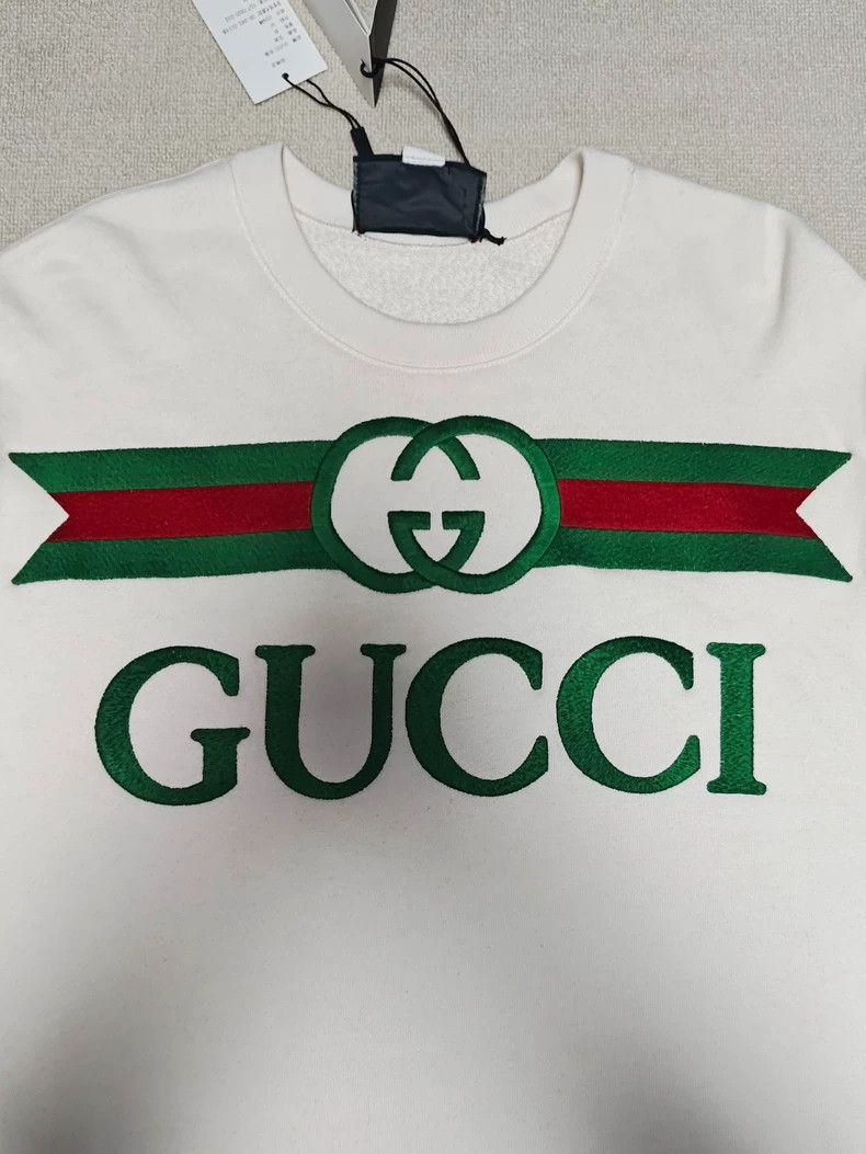 Gucci Gucci Logo double G long-sleeved sweatshirt 2502-Nextarrow Size US M / EU 48-50 / 2 - 4 Thumbnail