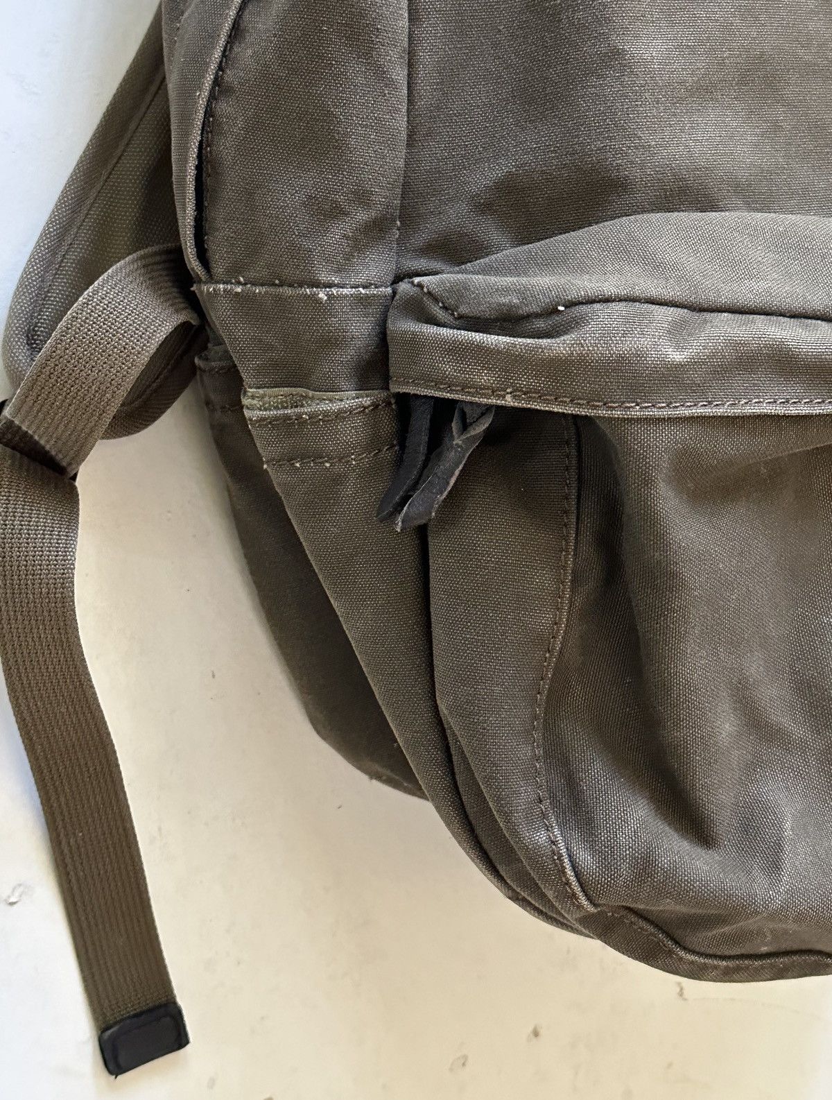 Porter Porter Vintage Stone Washed Canvass Backpack Size ONE SIZE - 4 Thumbnail