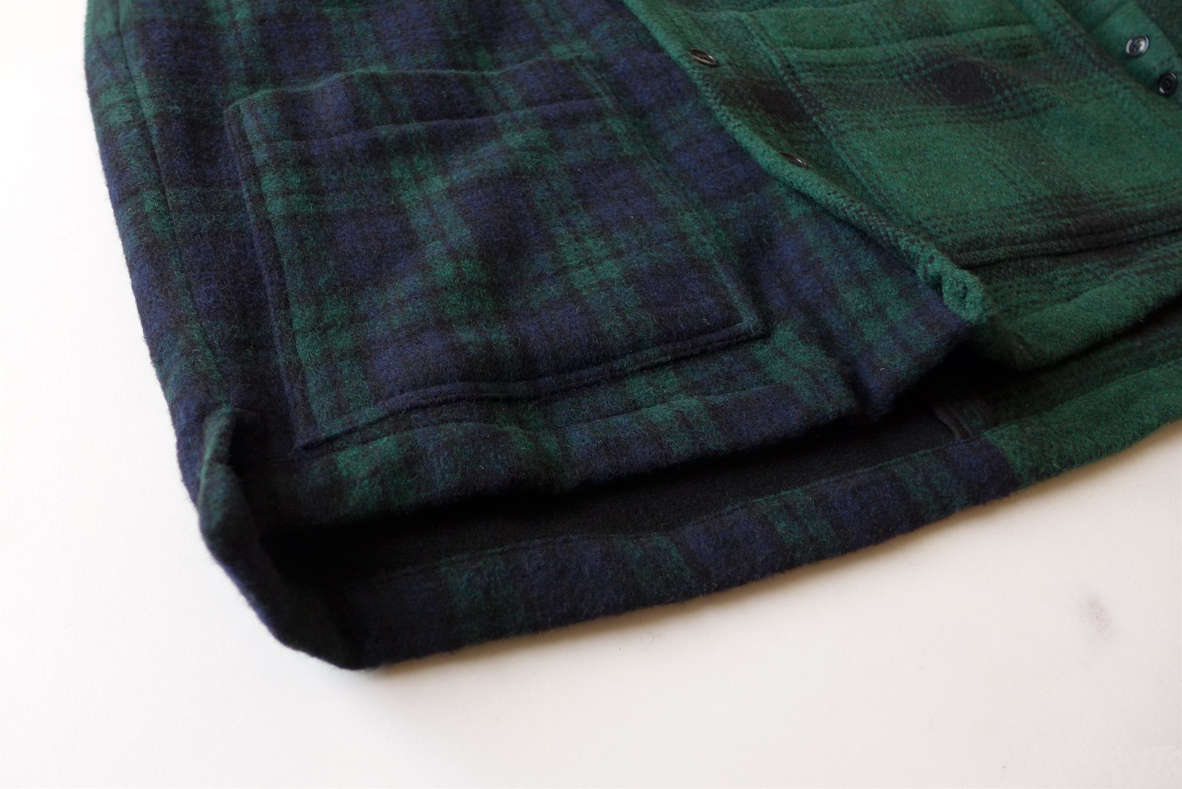 Greg Lauren Greg Lauren Hunter Shawl Collar Jacket - Green & Blue Plaid Size US L / EU 52-54 / 3 - 10 Thumbnail