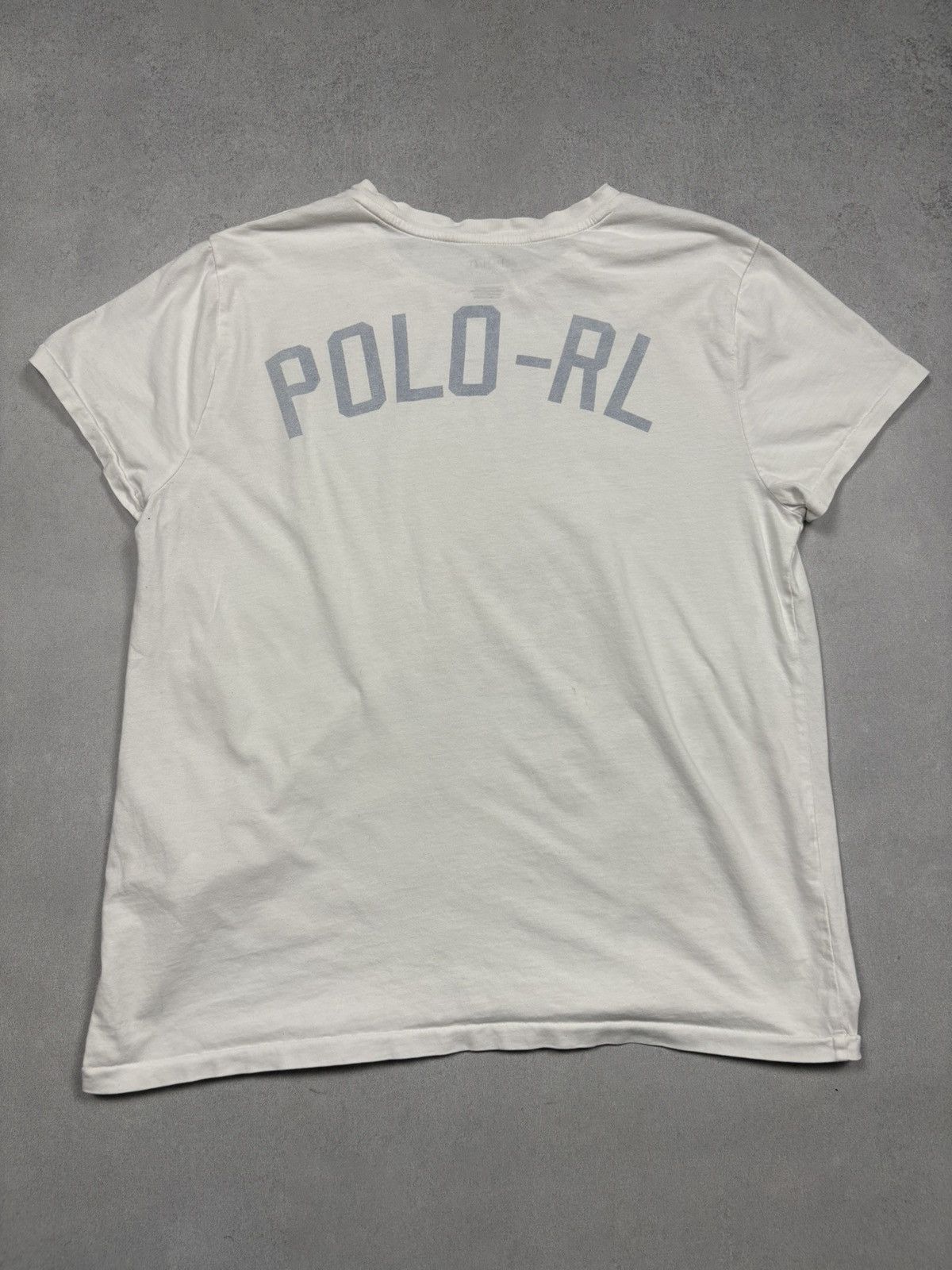 Polo Ralph Lauren Polo Ralph Lauren Polo Bear USA RL Hockey Tee White S Y2K Size US S / EU 44-46 / 1 - 2 Thumbnail