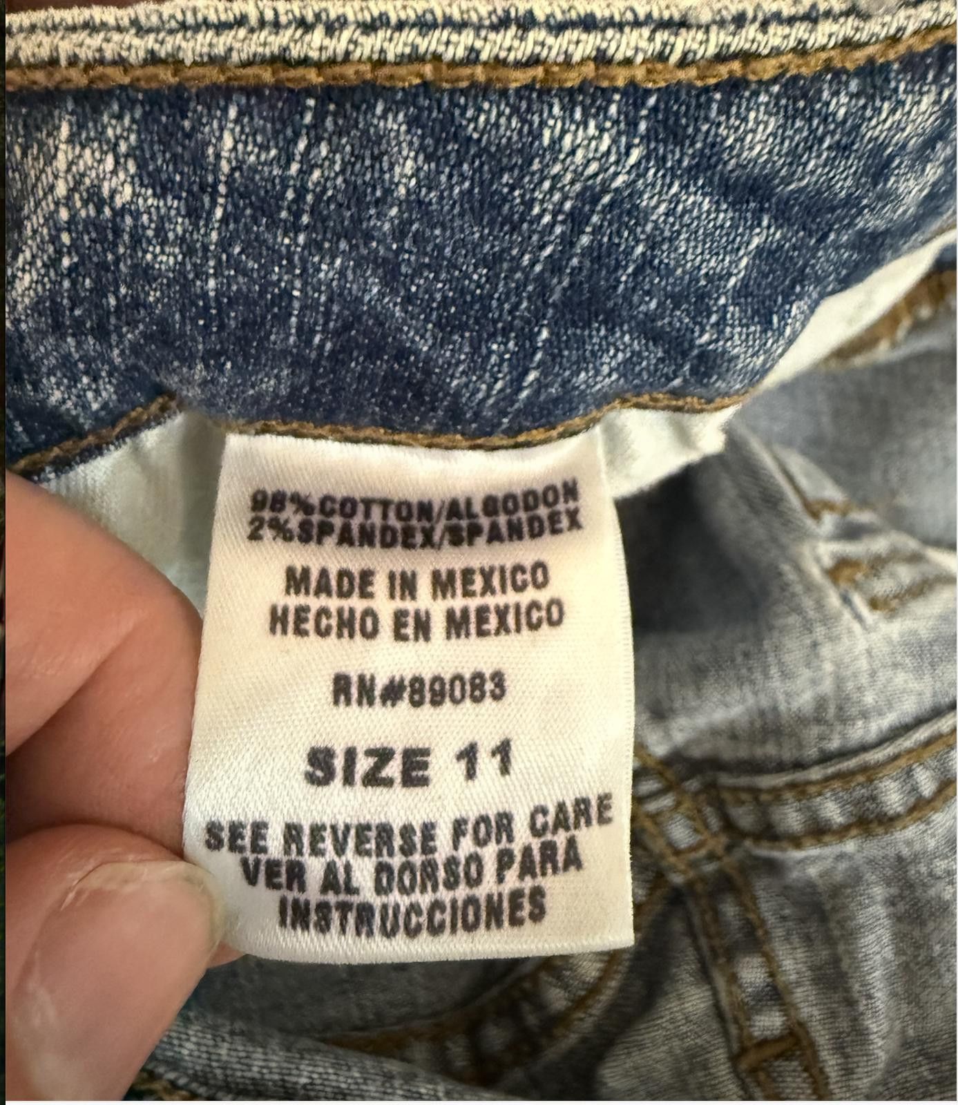 DKNY LEI Bootcut Jeans Size 11 Made in Mexico Size 30" / US 8 / IT 44 - 5 Thumbnail