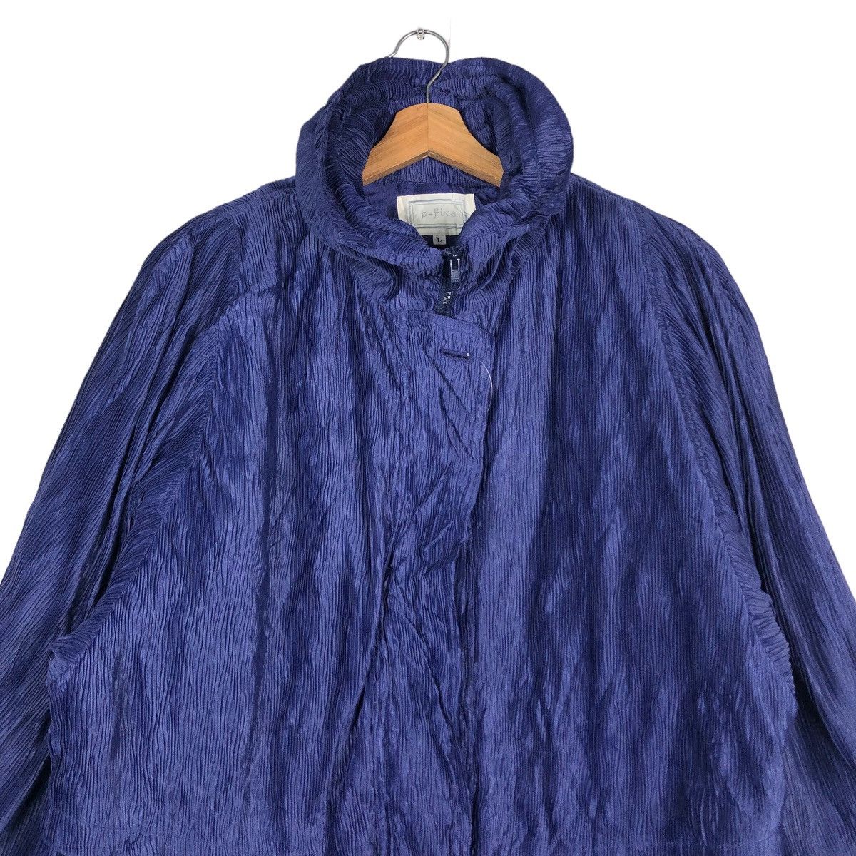 Japanese Brand 🔥Vintage Pleated Jacket P-Five Japan Inspire Issey Miyake Size US L / EU 52-54 / 3 - 3 Thumbnail