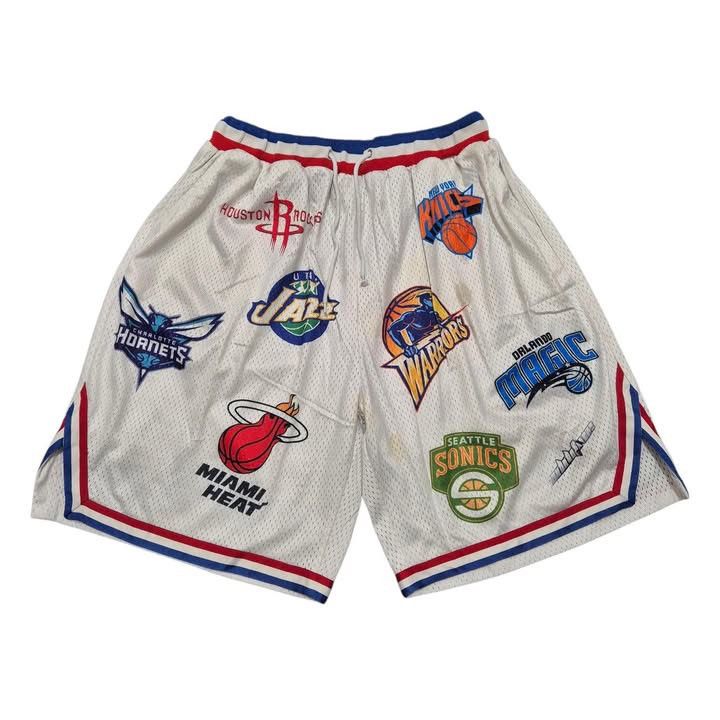 NBA Nba all team vintage shorts Size US 34 / EU 50 - 2 Thumbnail