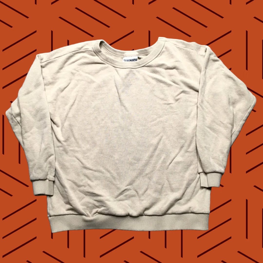 Jungmaven Jungmaven Sweatshirt Womens XL Beige Hemp Cotton Crewneck Pullover Made USA Size XL / US 12-14 / IT 48-50 - 1 Thumbnail