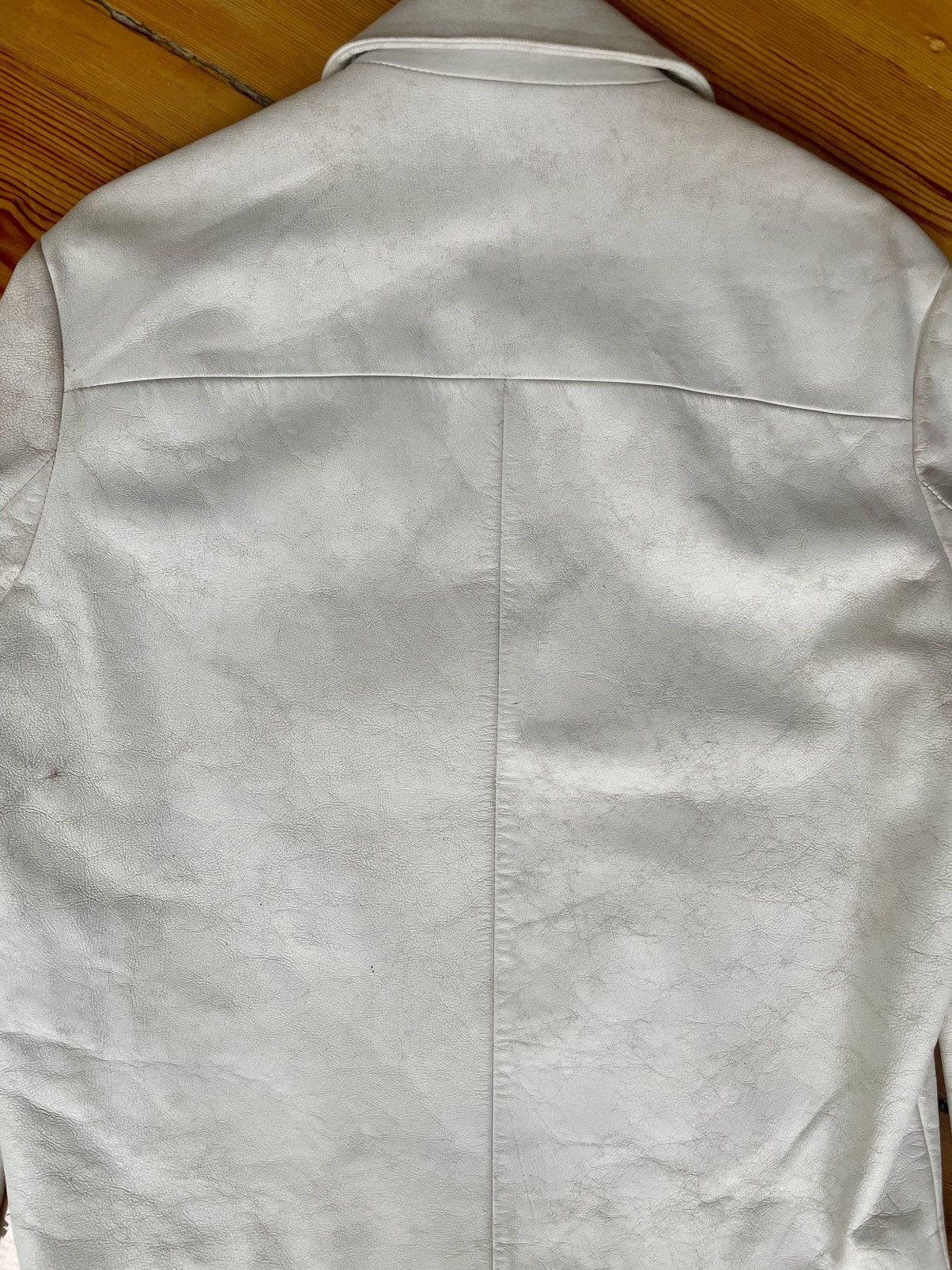 Acne Studios Acne Studios White Leather Jacket Size US M / EU 48-50 / 2 - 4 Thumbnail