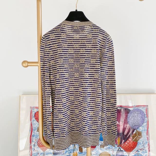 Gucci Gucci Double G striped knitwear Size US XXS / EU 40 - 2 Thumbnail