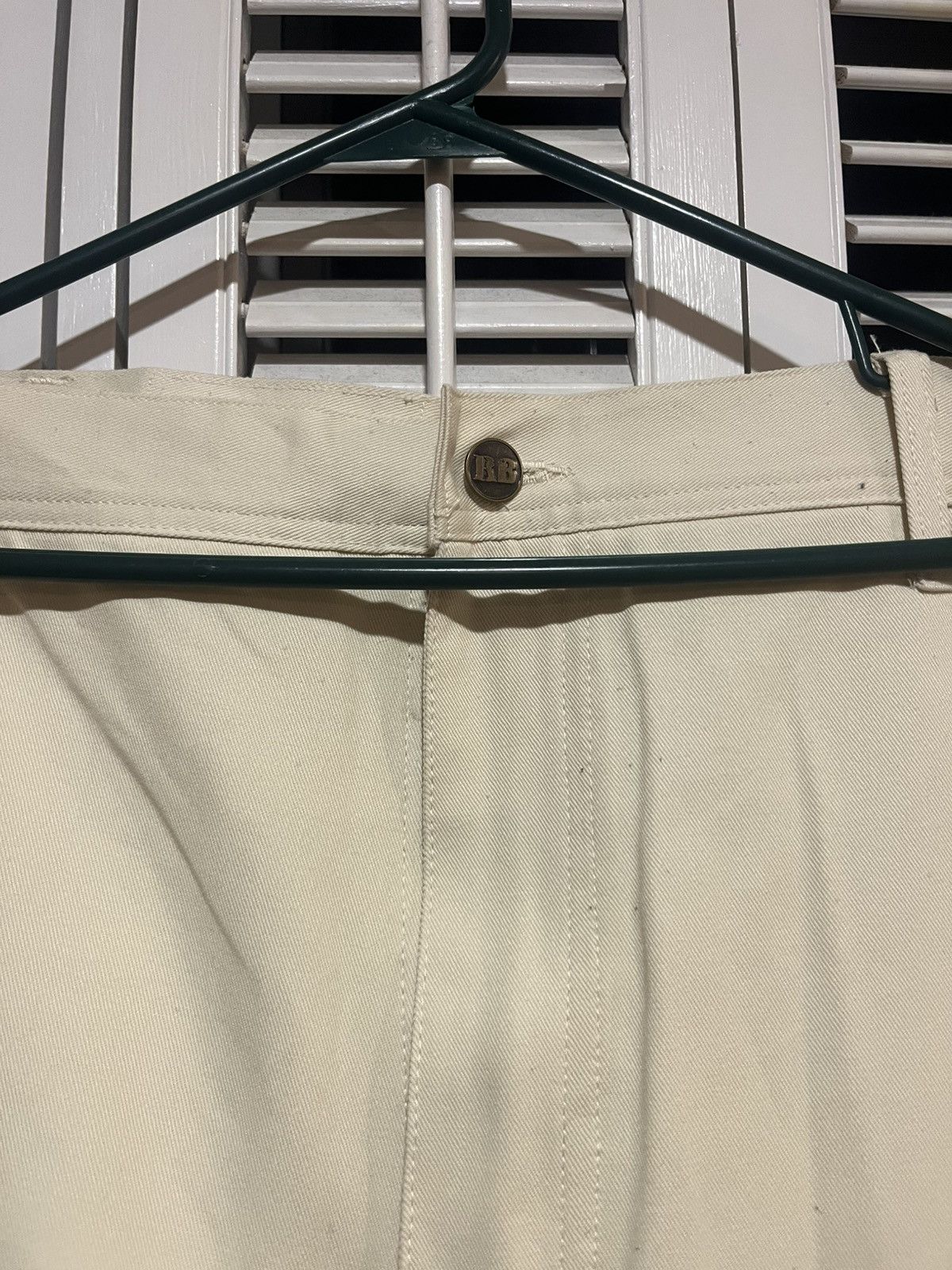 Vintage 90s Rugged Blue Canvas Utility Pants / 42x32 Size US 42 / EU 58 - 5 Thumbnail