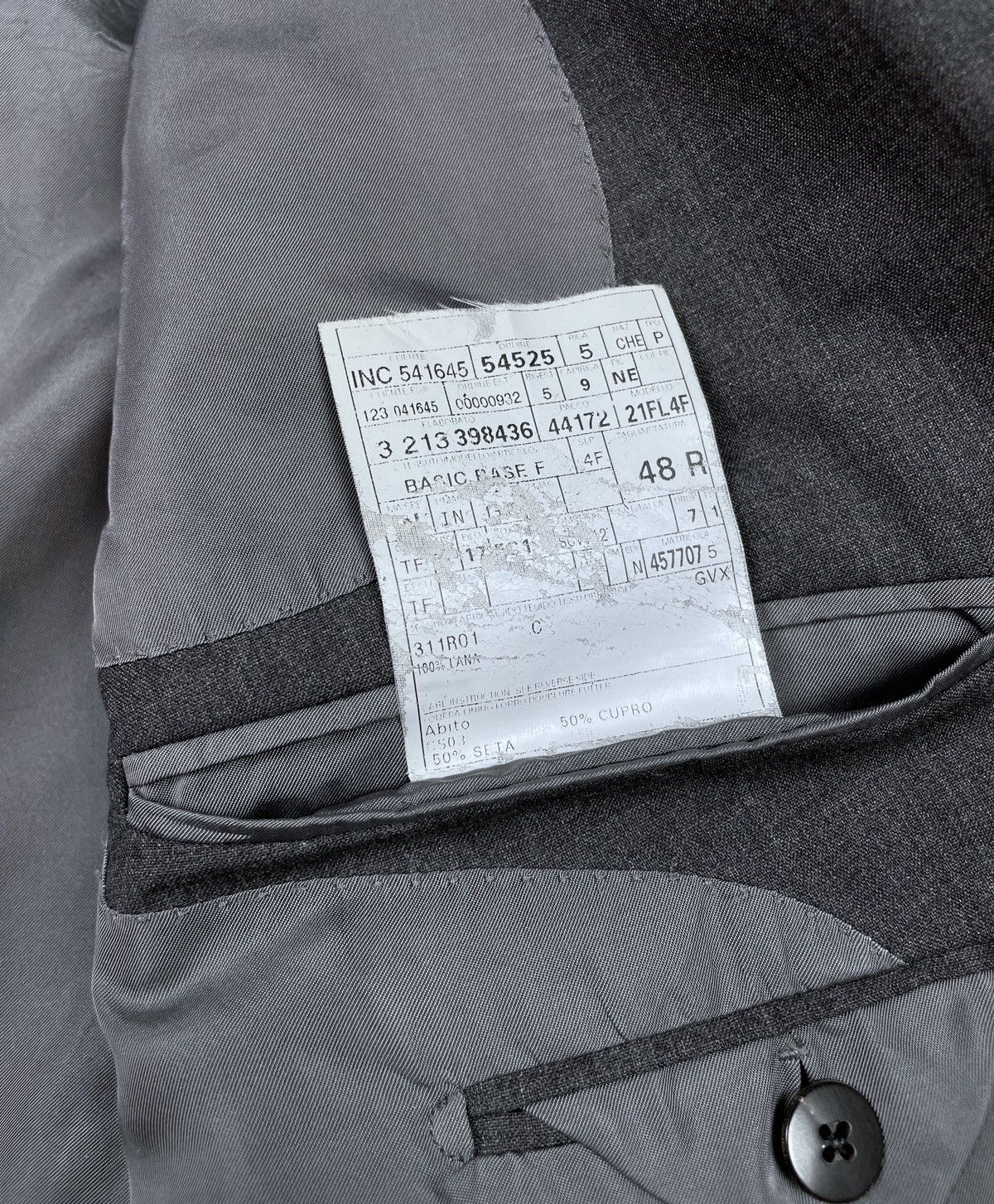 Tom Ford TOM FORD Base F 100% Wool Solid Suit Jacket Pants Size 48R Size 48R - 21 Thumbnail