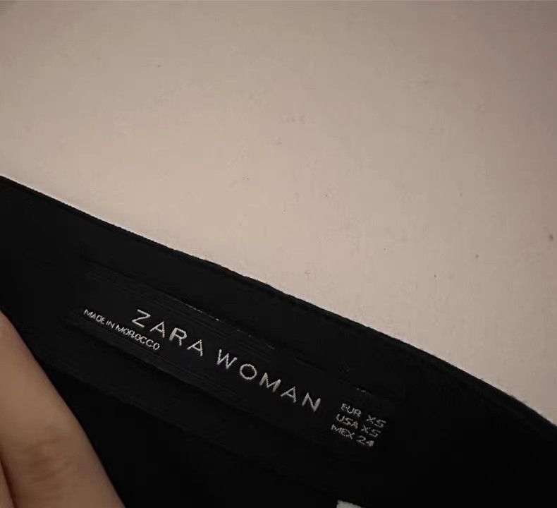 Zara Zara Black Midi Skirt。Q9 Size XS / US 0-2 / IT 36-38 - 2 Thumbnail