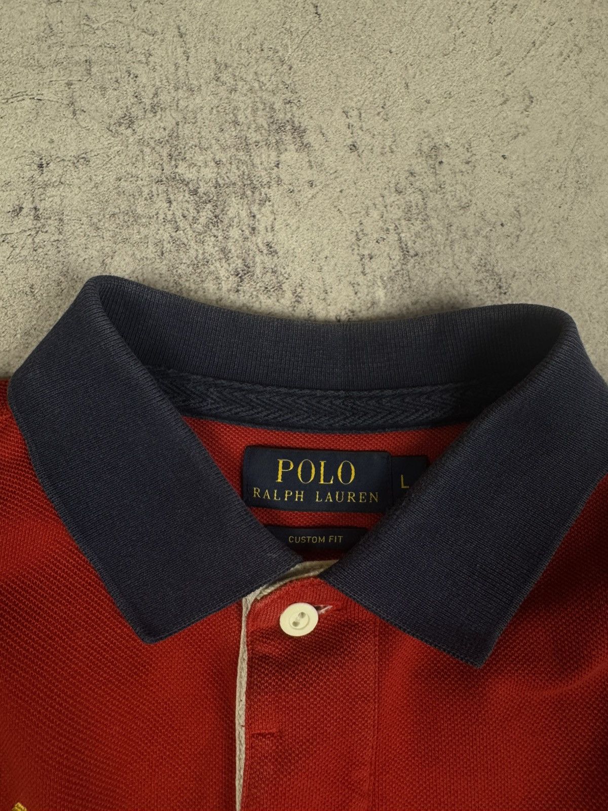 Polo Ralph Lauren Vintage Polo T-Shirt Polo Ralph Lauren PRL Club #3 Big Pony Size US L / EU 52-54 / 3 - 5 Thumbnail