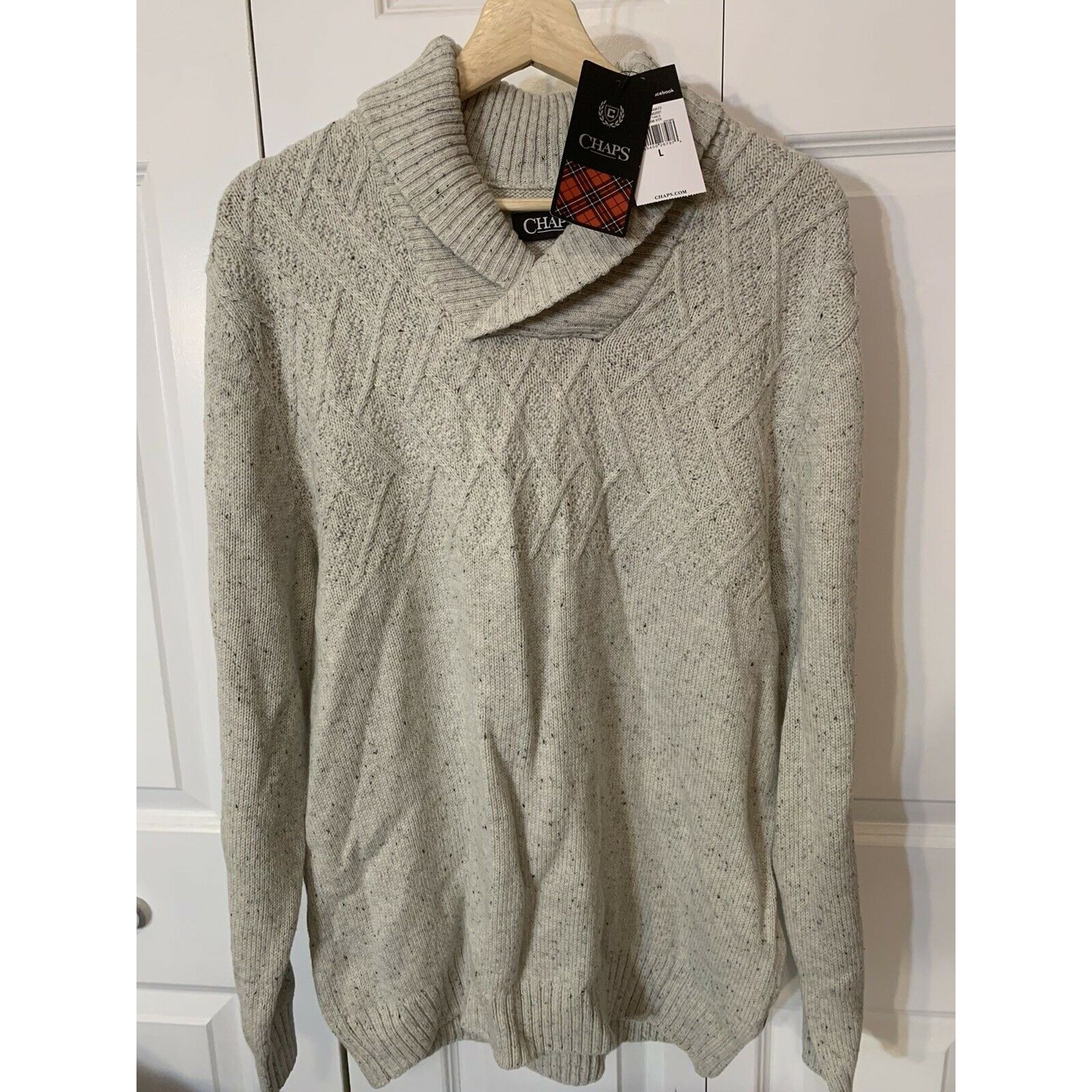 Chaps New Chaps Men’s Sz XL Tan Sweater Cowl Neck NWT Pullover Size US XL / EU 56 / 4 - 4 Thumbnail