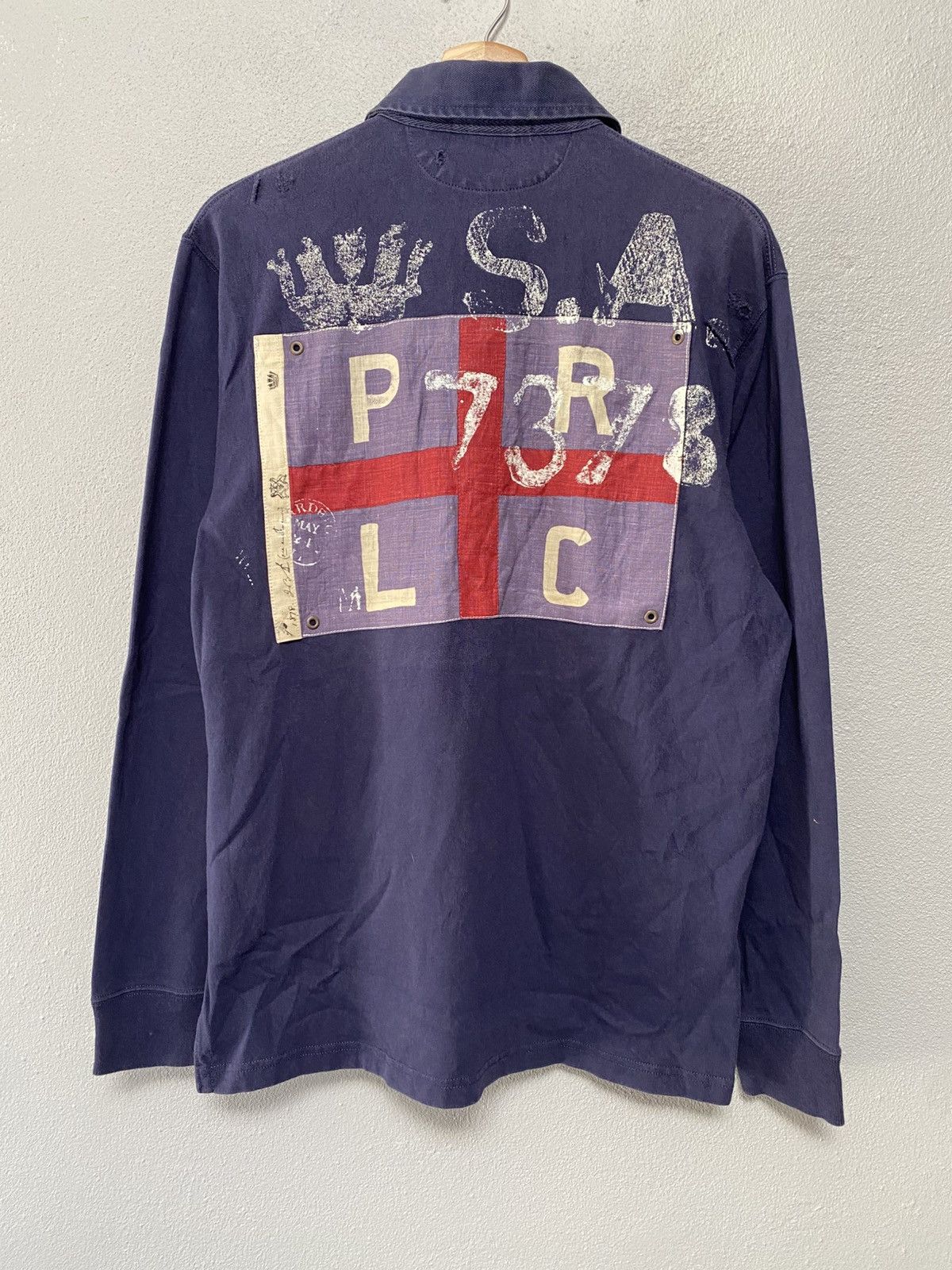 Polo Ralph Lauren Polo Ralph Lauren distressed patches Size US L / EU 52-54 / 3 - 1 Thumbnail