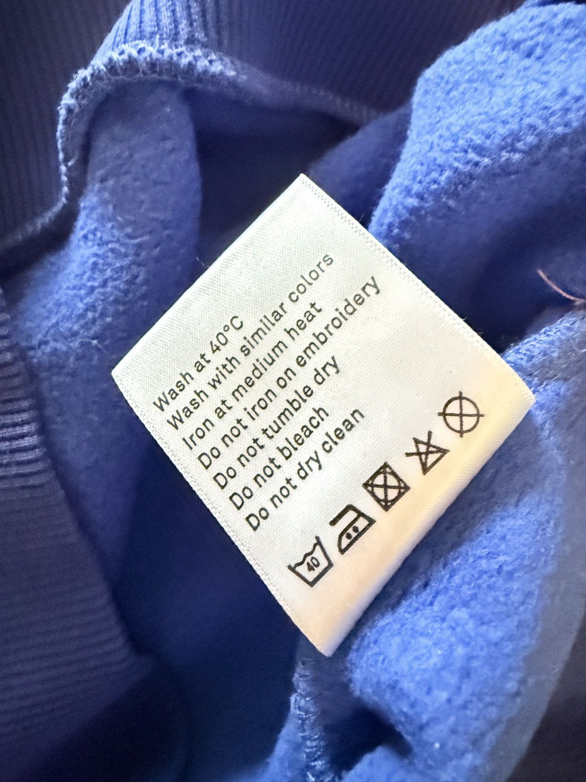 Etudes Études Blue Crewneck Sweatshirt - Vintage look Size US M / EU 48-50 / 2 - 5 Thumbnail