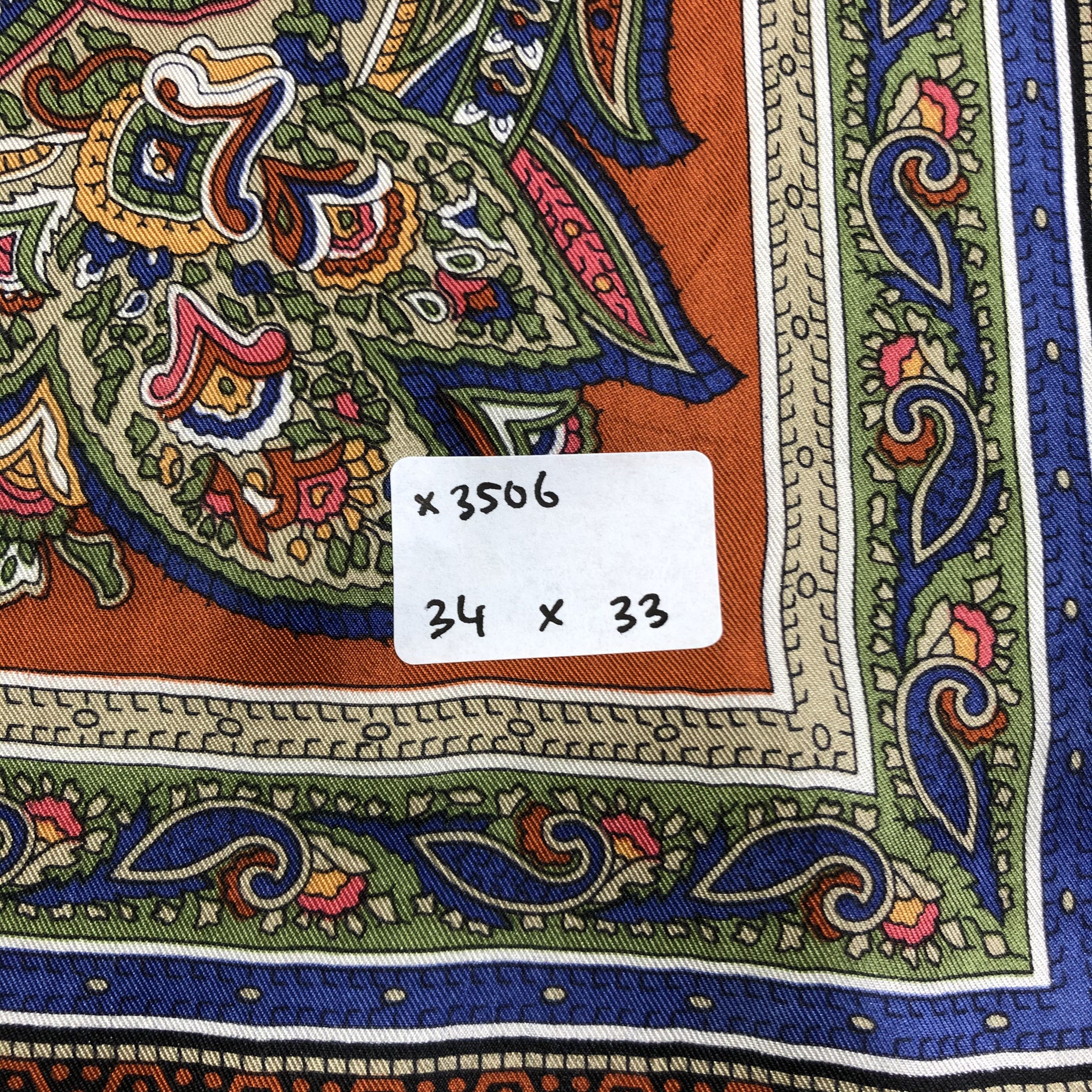 Vintage Vintage Silk Scarf Size ONE SIZE - 5 Thumbnail
