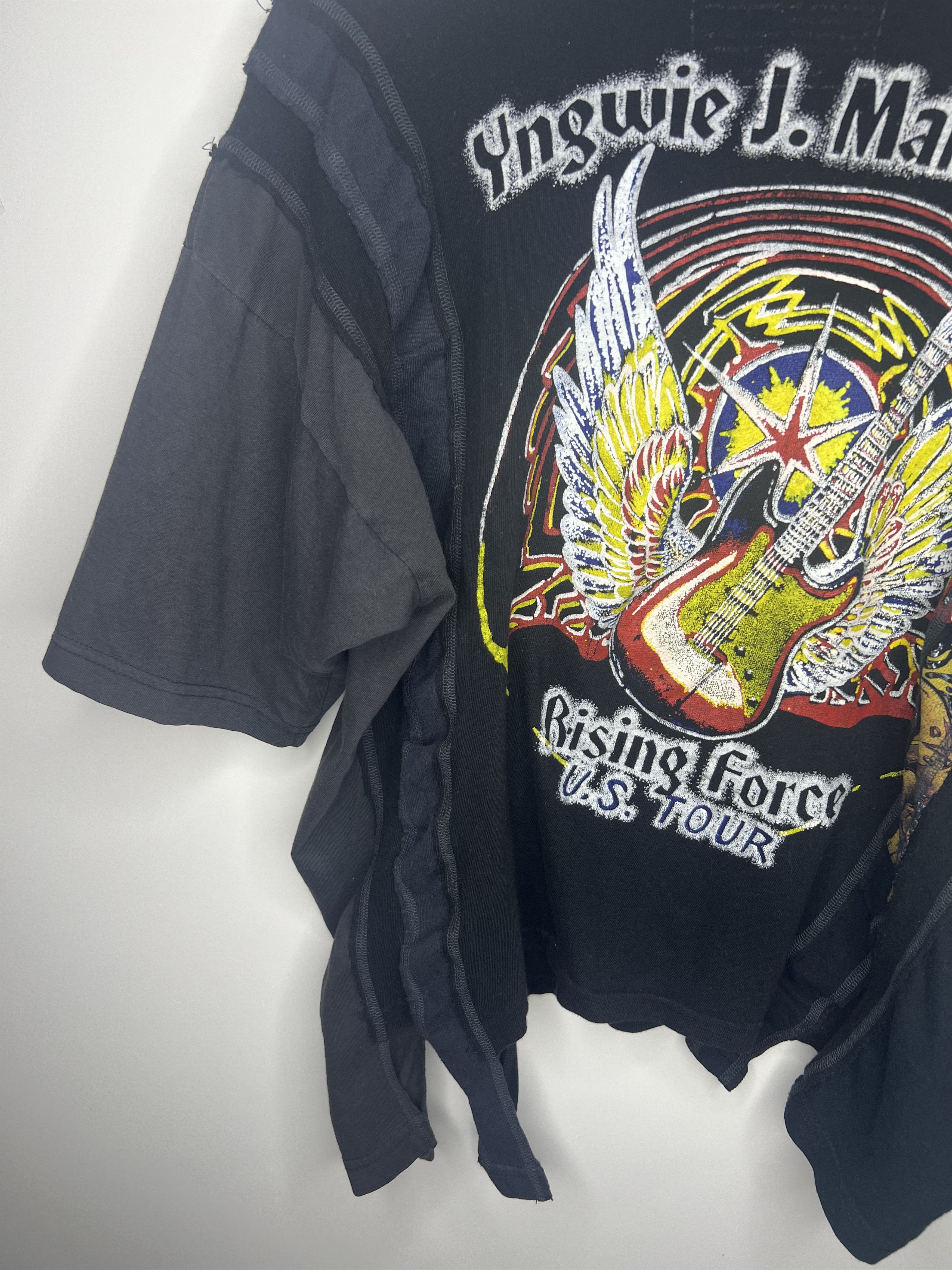 Needles Japanese rework Yngwie Malmsteen 7 Cuts Tee Size US XS / EU 42 / 0 - 6 Thumbnail