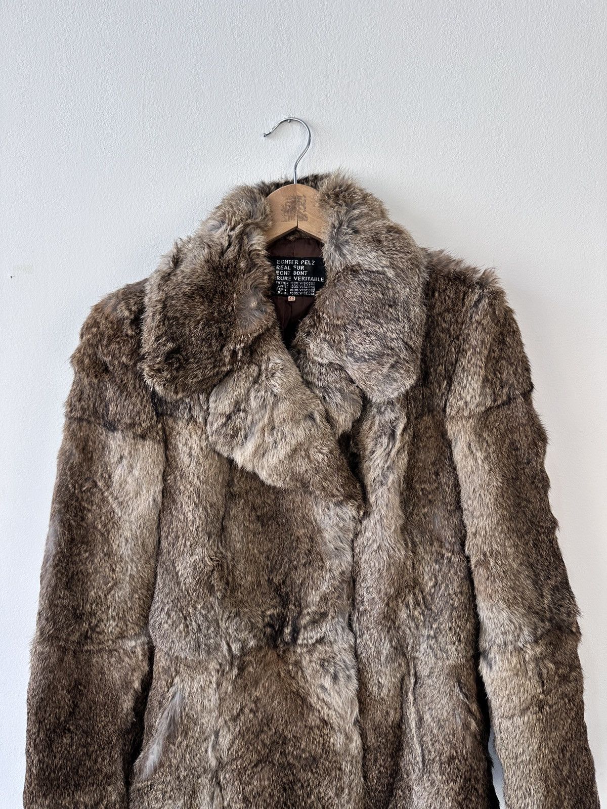 Other Vintage Real Fur Coat Jacket Brown Size 40 M Genuine Fur Size S / US 4 / IT 40 - 6 Thumbnail