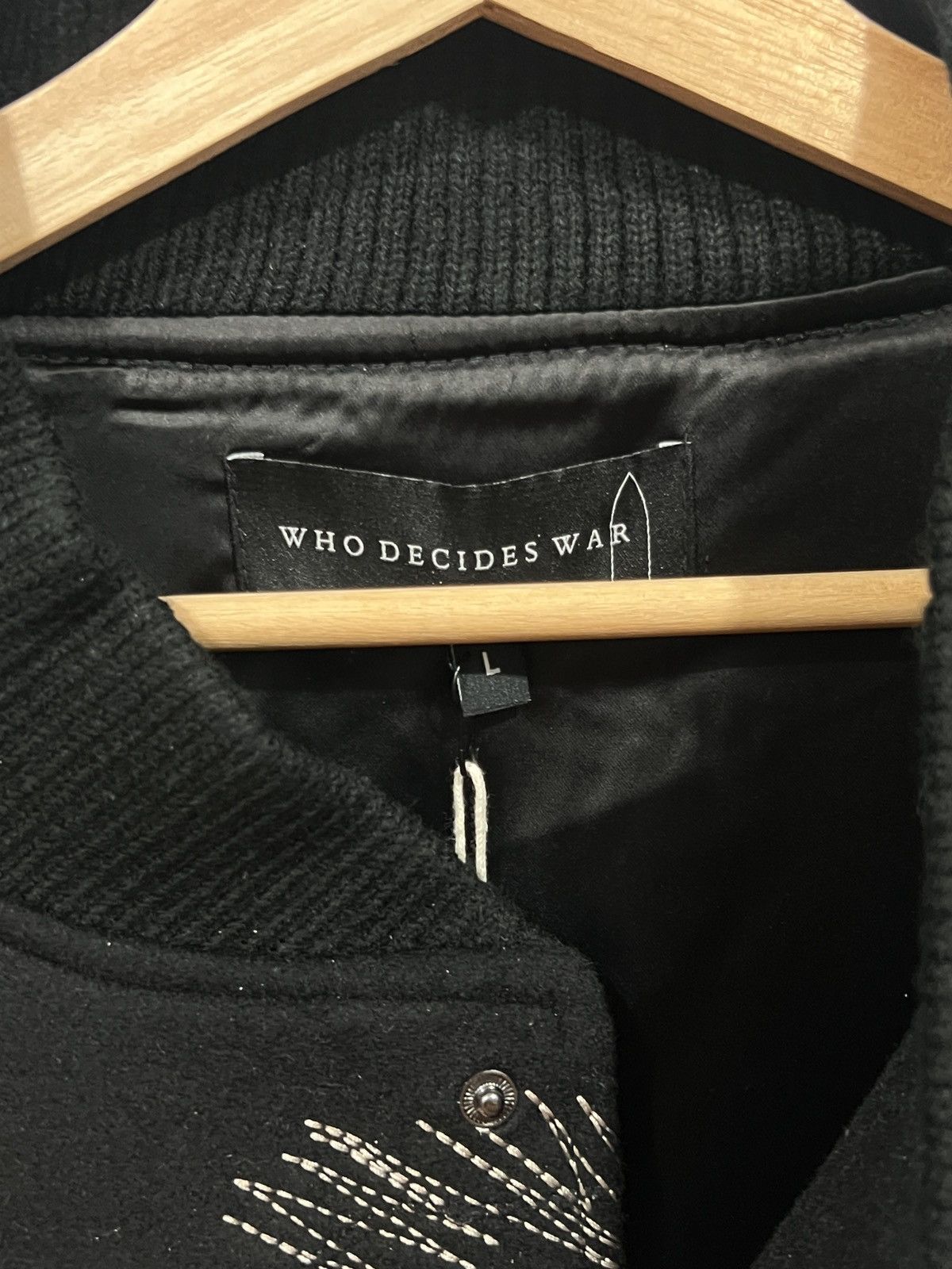 Who Decides War Who Decides War Namesnake Varsity Jacket Size US L / EU 52-54 / 3 - 4 Thumbnail