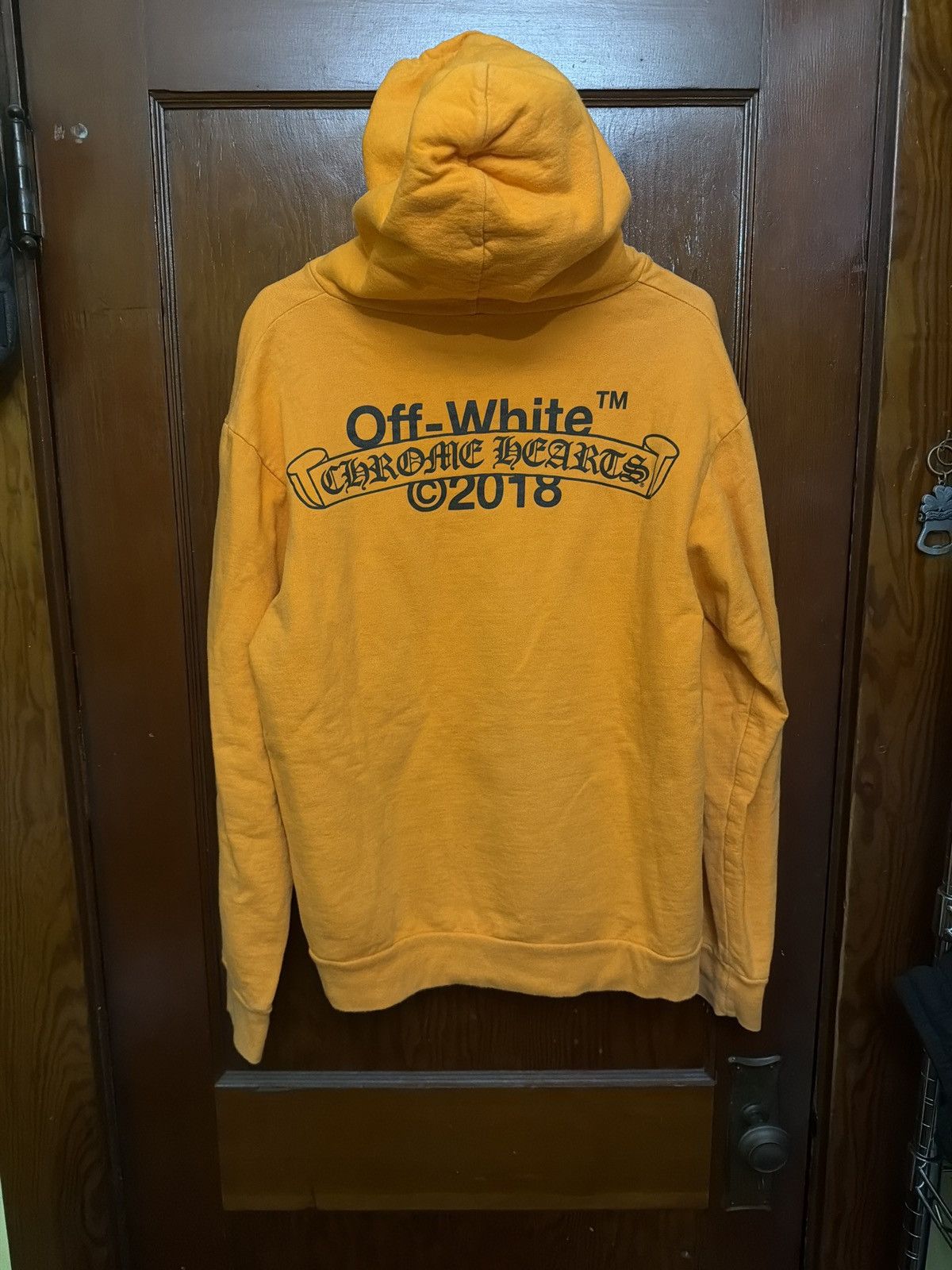 Chrome Hearts × Off-White Chrome Hearts x Off White Hoodie Size US XL / EU 56 / 4 - 4 Thumbnail