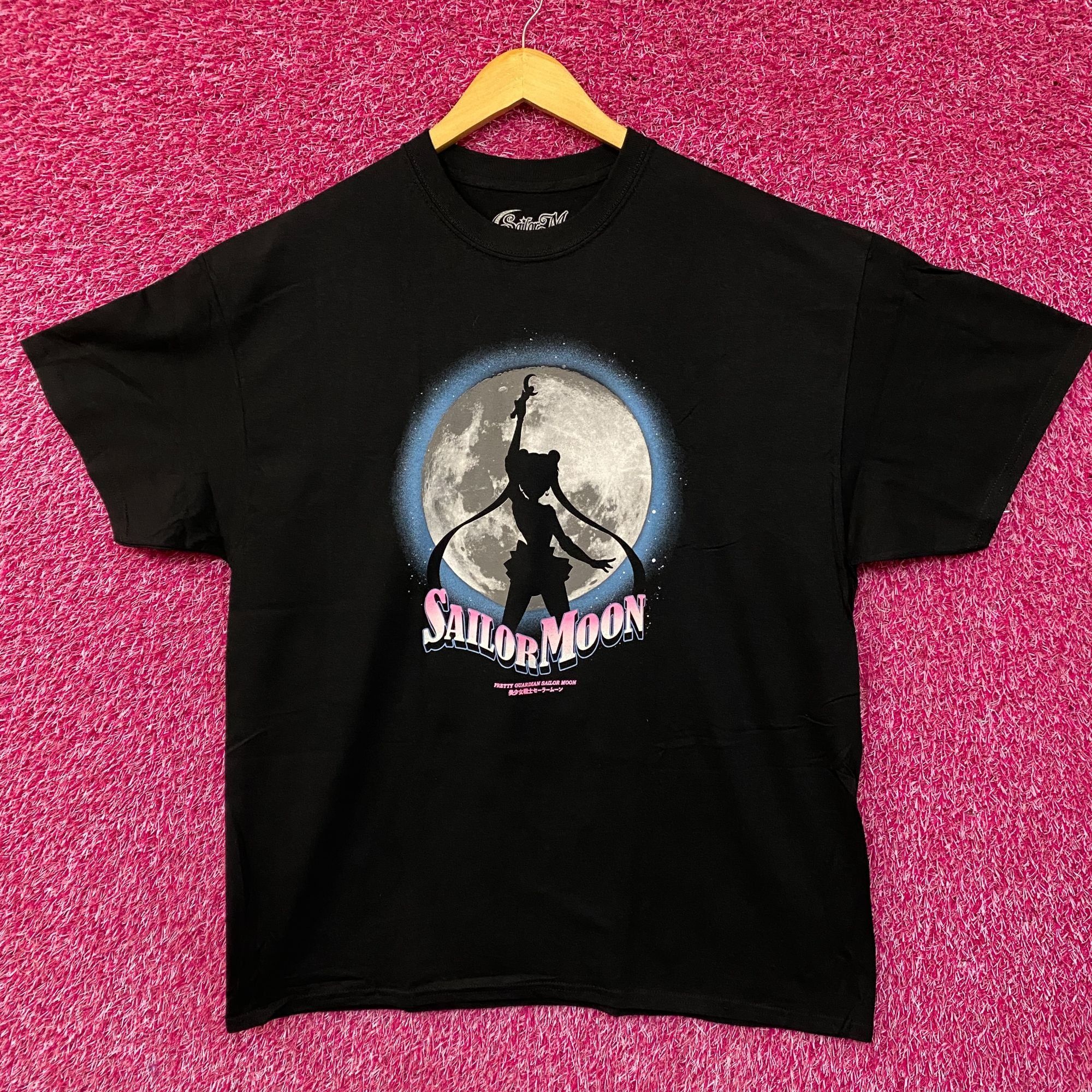 Anime Pretty Guardian Sailor Moon Silhouette Anime T-Shirt XL Size US XL / EU 56 / 4 - 1 Thumbnail