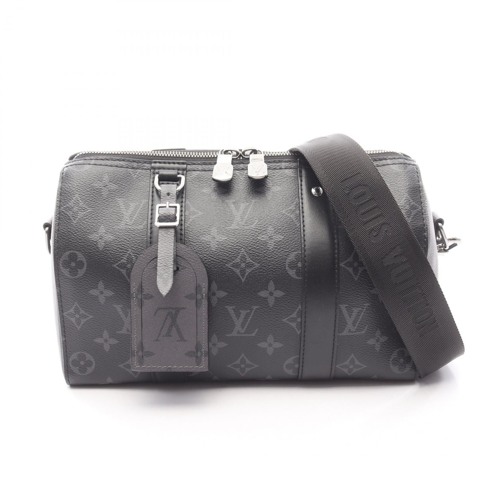 Louis Vuitton Louis Vuitton Louis Vuitton City Keepall Monogram Eclipse Reverse shoulder bag Textile Shoulder Bag M45936 DUTY FREE for USA Size ONE SIZE - 1 Thumbnail
