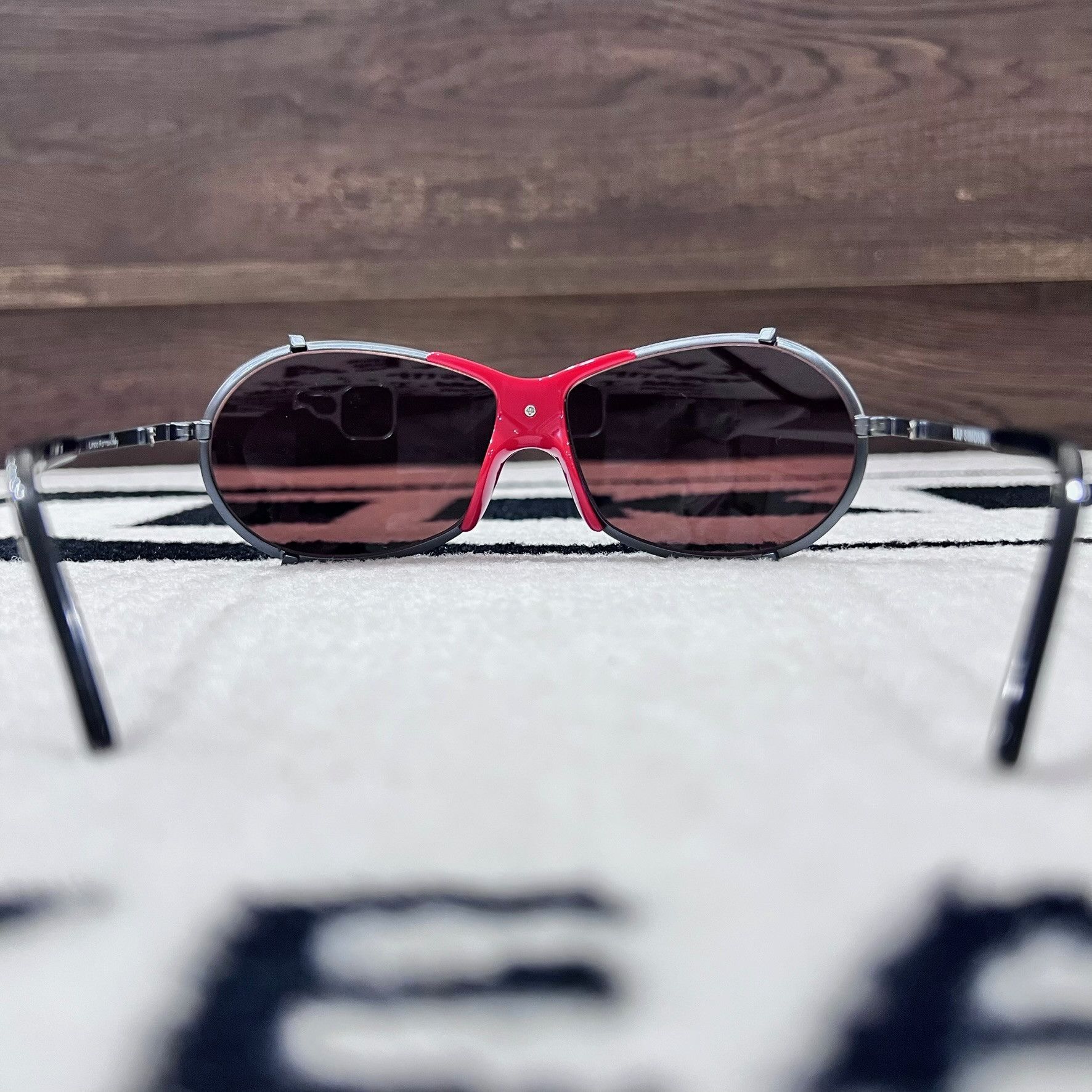 Linda Farrow Linda Farrow X Raf Simons "Ultimate Glacier" Sunglasses Size ONE SIZE - 5 Thumbnail