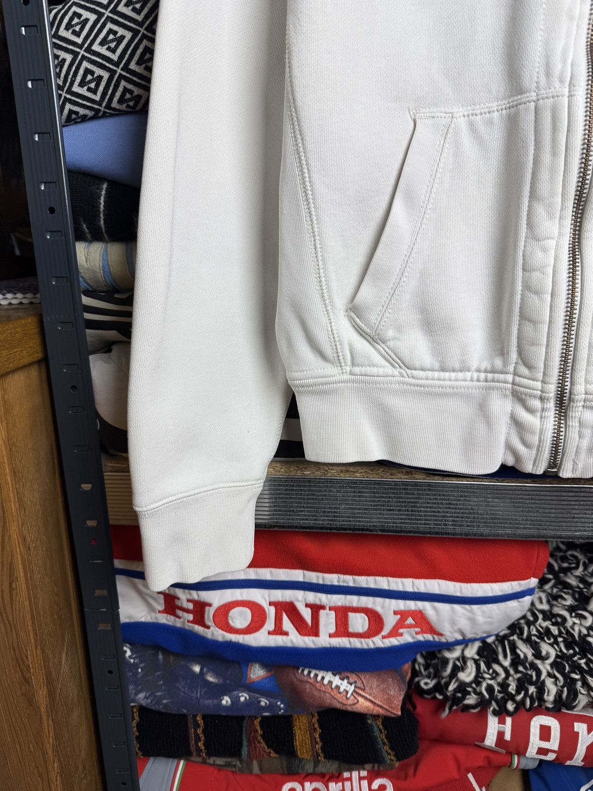 Polo Ralph Lauren Crazy 00s Polo Ralph Lauren White Zip Hoodie Size US S / EU 44-46 / 1 - 3 Thumbnail