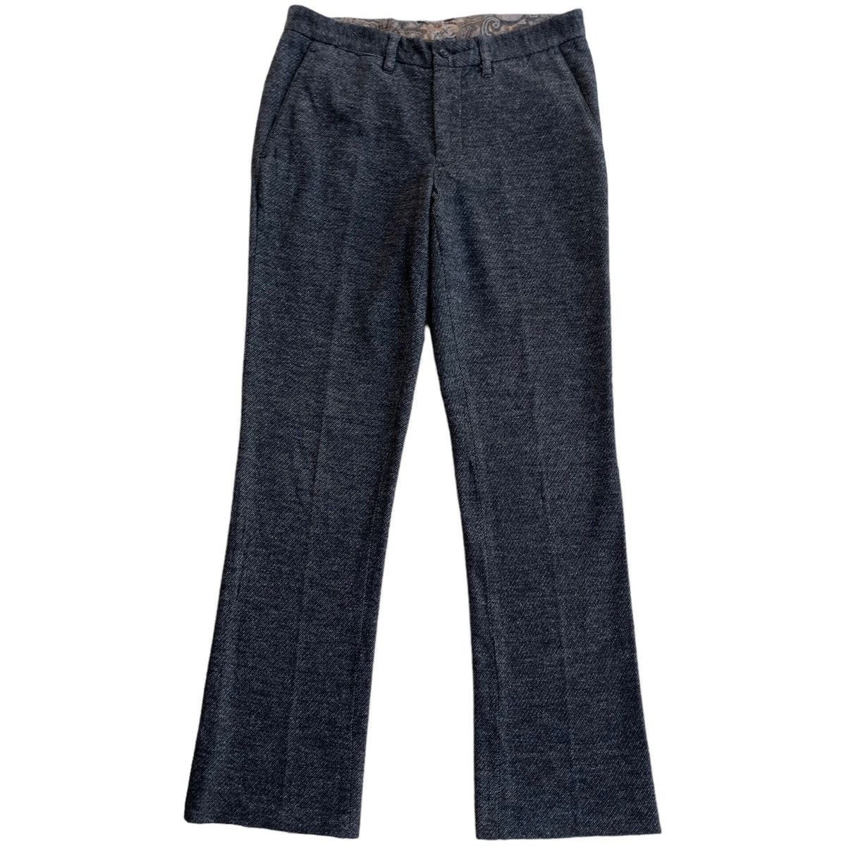 Japanese Brand × Tete Homme × Vintage Rare Issey Miyake Tete Homme Wool Casual Pants Size US 30 / EU 46 - 4 Thumbnail