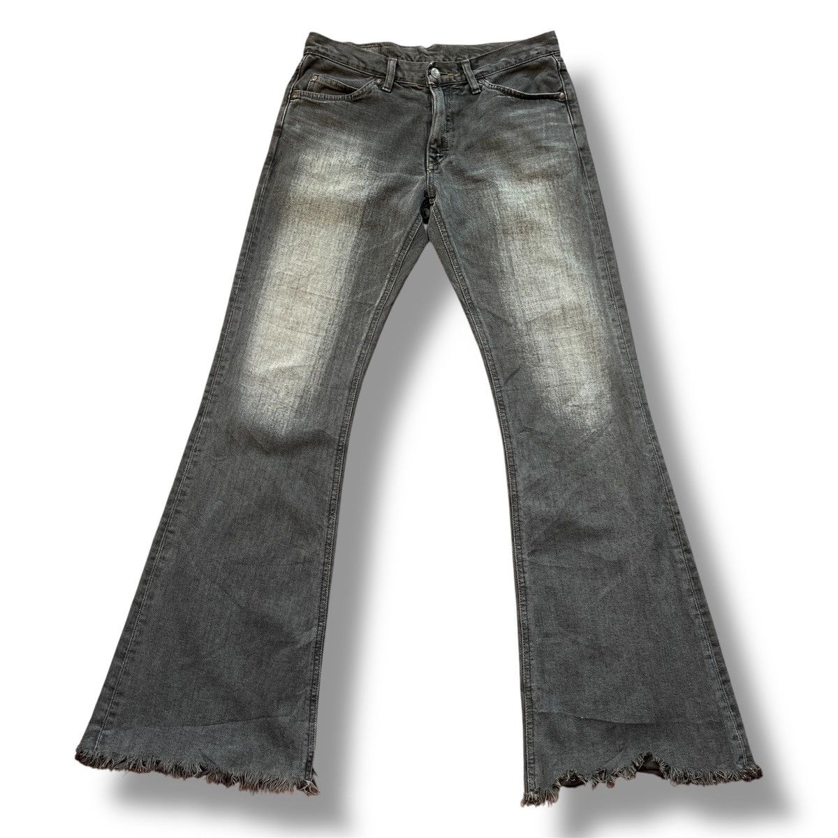 Lee VINTAGE FADED FLARED LEE RIDER DENIM BOOT CUT JEANS JAPAN Size US 30 / EU 46 - 3 Thumbnail