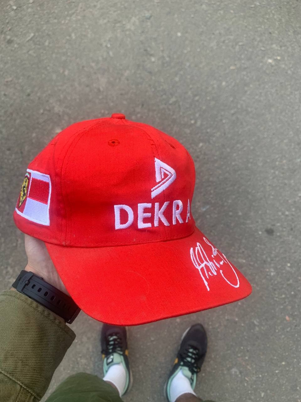 Ferrari × Vintage VERY RARE FERRARI MICHAEL SCHUMACHER F1 90s Y2K RACING HYPE Size ONE SIZE - 4 Thumbnail