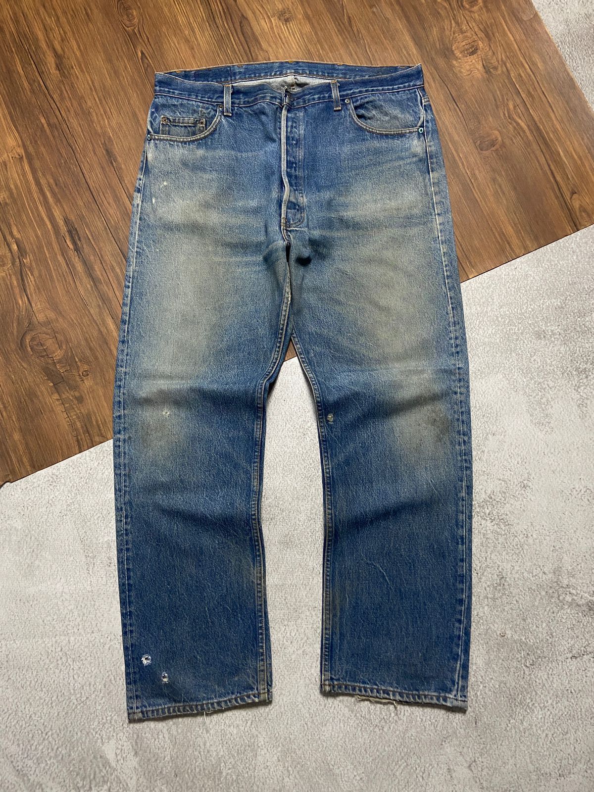 Levi's Vintage 80'S Levis 501 Size US 40 / EU 56 - 2 Thumbnail