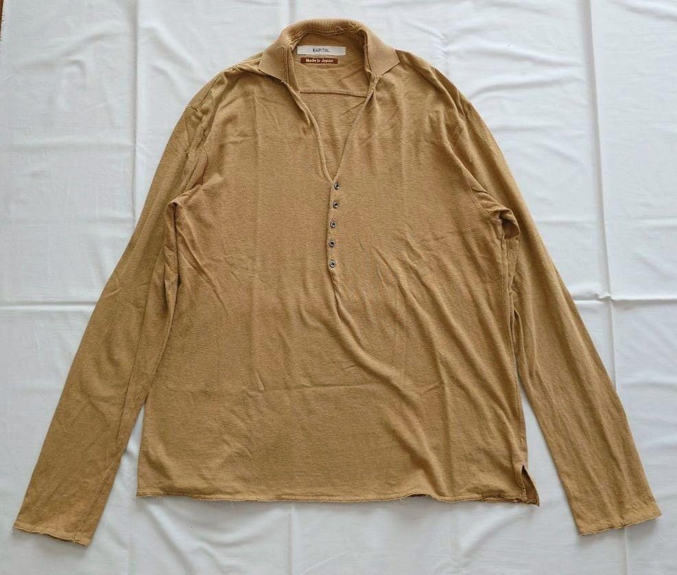 Kapital Long Sleeve Shirt Size US XL / EU 56 / 4 - 1 Thumbnail