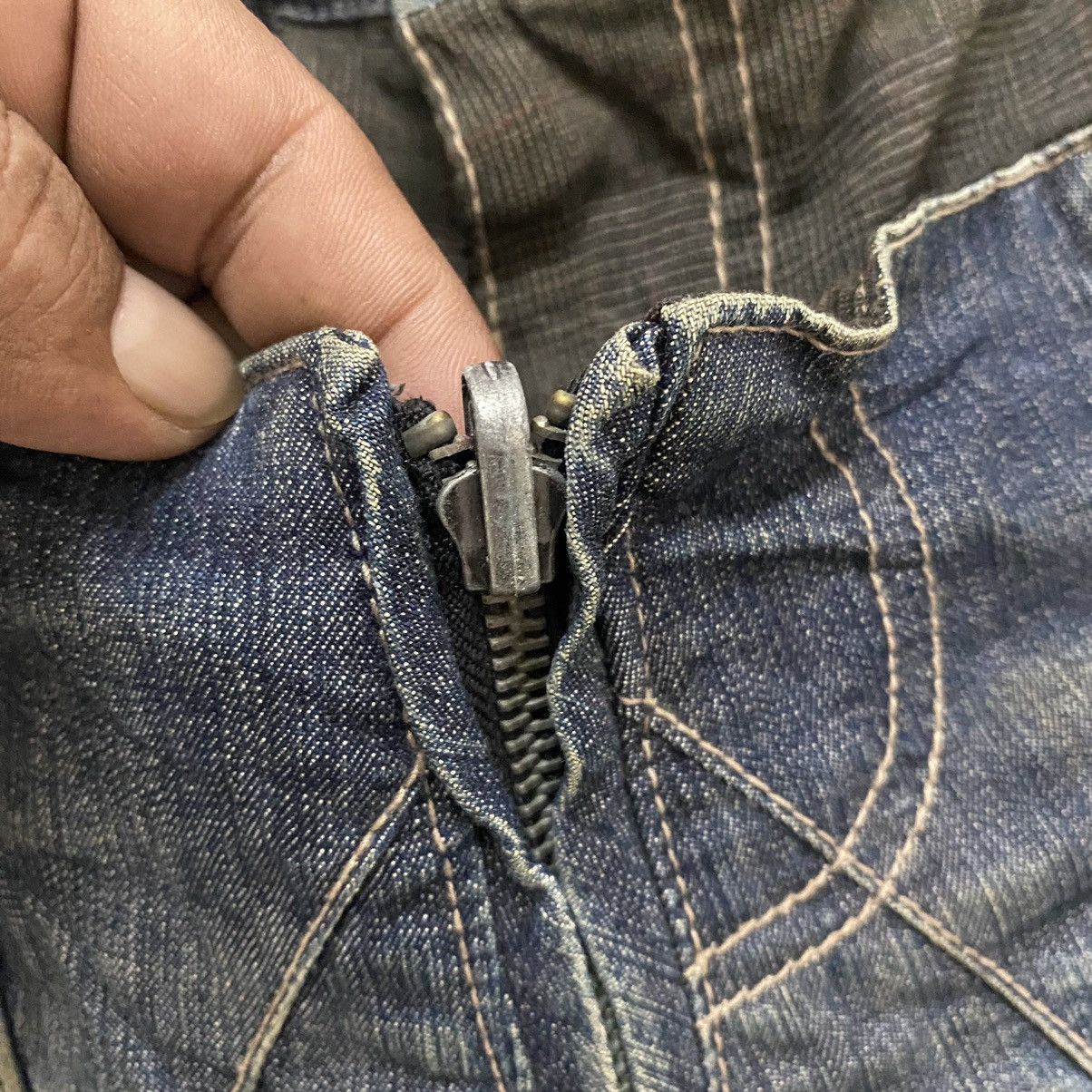 If Six Was Nine ☀️PPFM Anarchy Denim Eastern Rock jeans Size US 34 / EU 50 - 6 Thumbnail