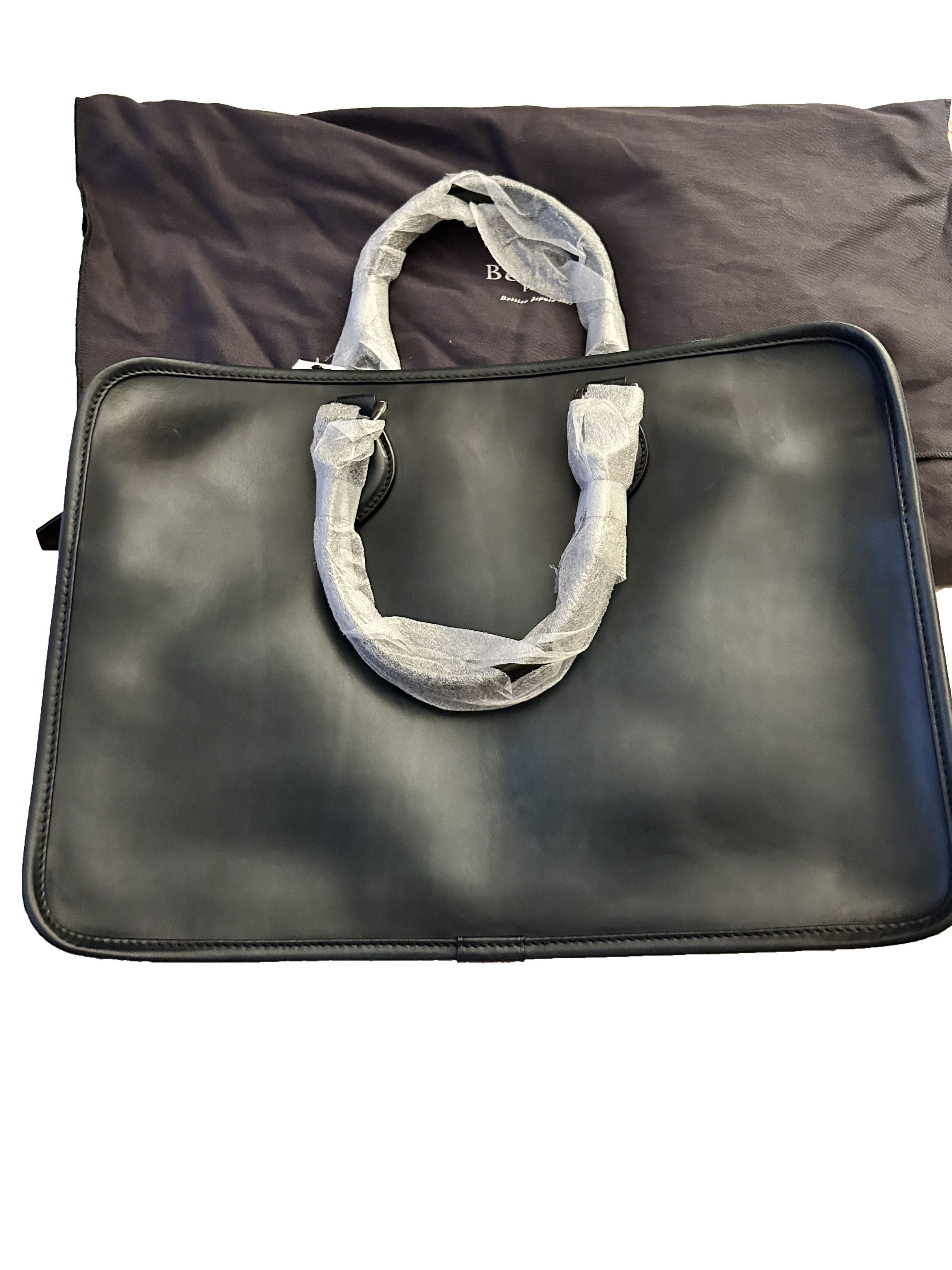 Berluti Berluti Un Jour Leather Briefcase | Dark Emerald Green Size ONE SIZE - 3 Thumbnail