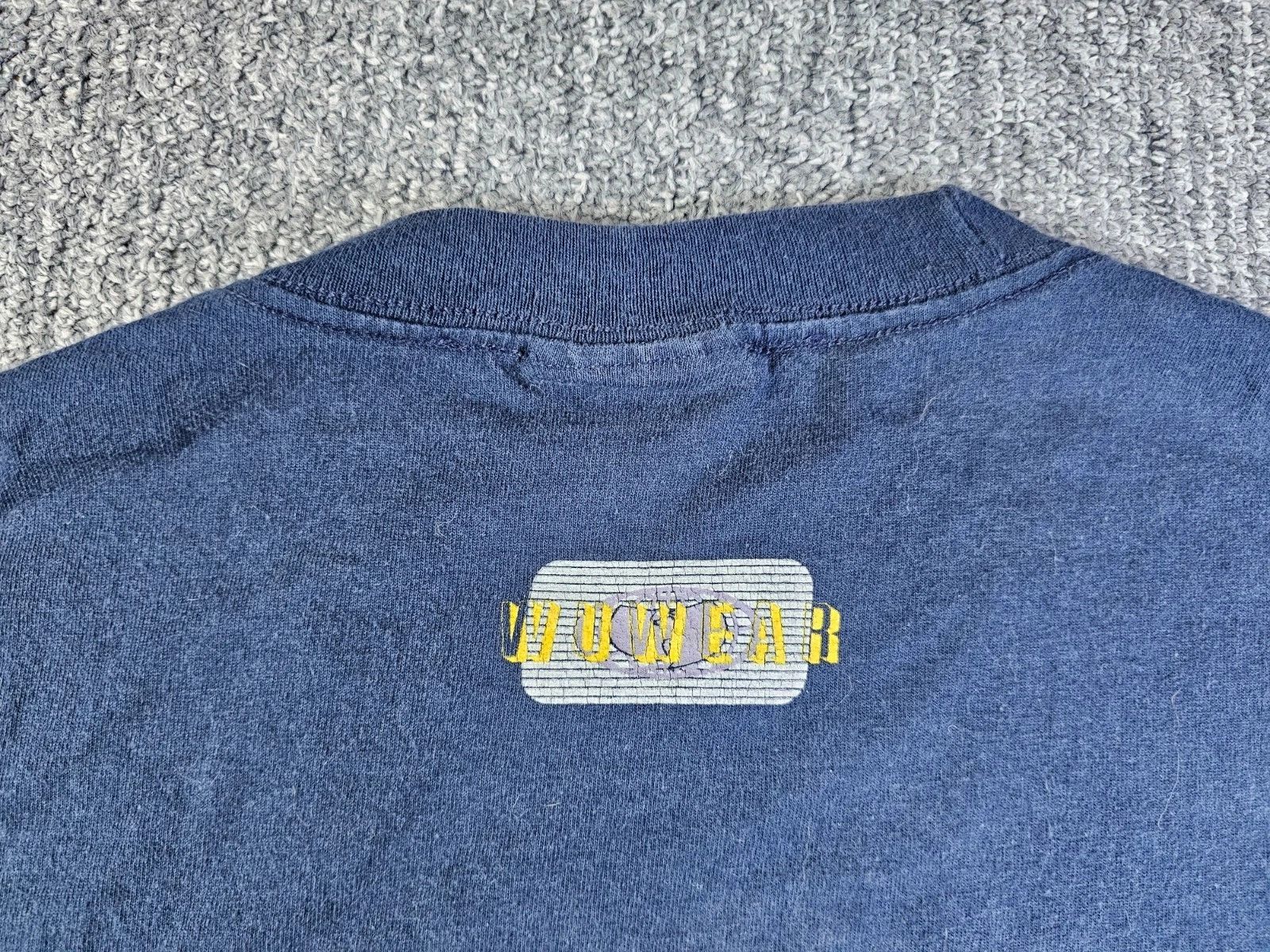 Wu-Tang Clan Wu Wear T-Shirt 90s Worldwide 36 Vintage Navy L Size US L / EU 52-54 / 3 - 5 Thumbnail