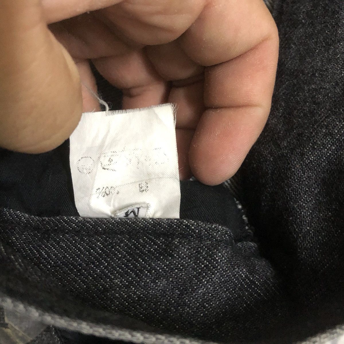 Rare Distressed Japanese Brand Punk Bondage Flare Jeans