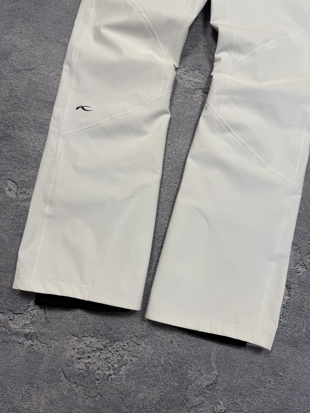KJUS Kjus Formula Ski White Pants Size L(42) Women’s Size 28" / US 6 / IT 42 - 3 Thumbnail