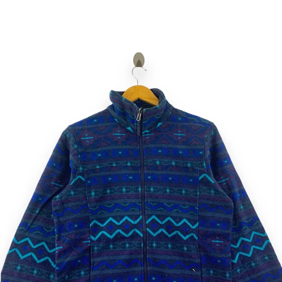 Columbia Vintage COLUMBIA INTERCHANGE Fabric Aztec Navajo Jacket Size S / US 4 / IT 40 - 3 Thumbnail