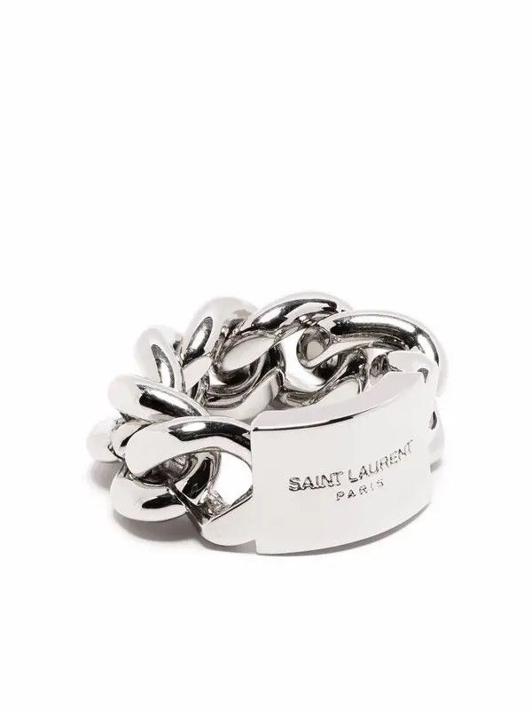Saint Laurent Chain Ring | Grailed