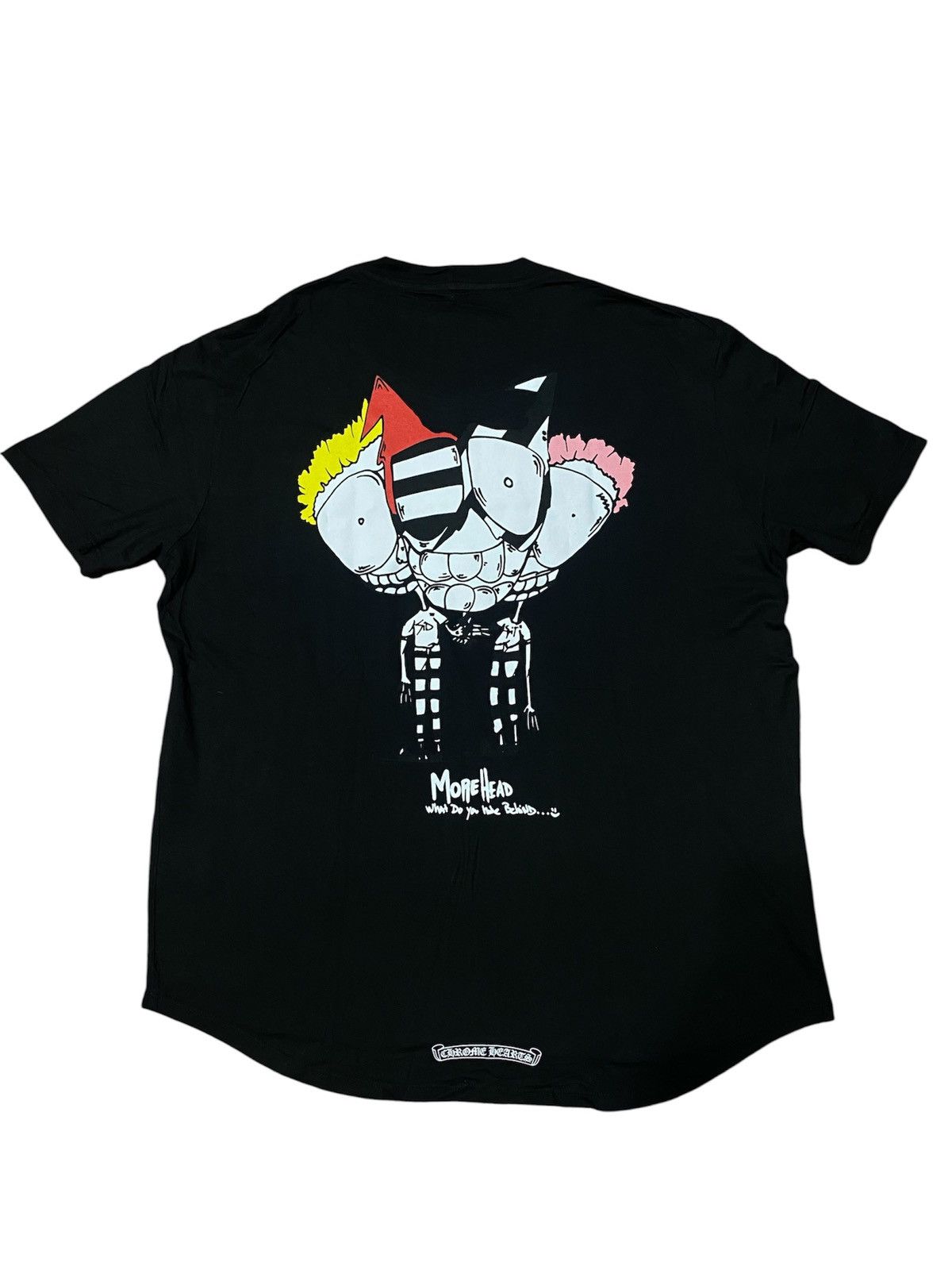 Chrome Hearts Chrome Hearts Matty Boy Black Pink Arc Logo T Shirt