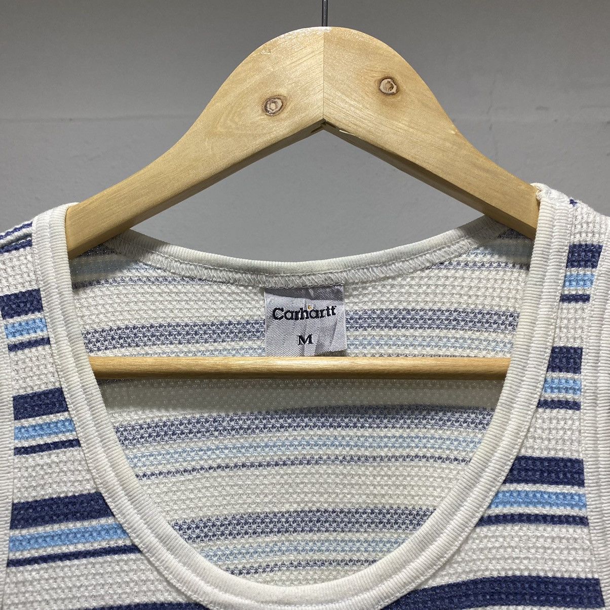 Carhartt × Vintage Sick☠️ Carhartt Tank top Stripes 90s Size US XS / EU 42 / 0 - 3 Thumbnail