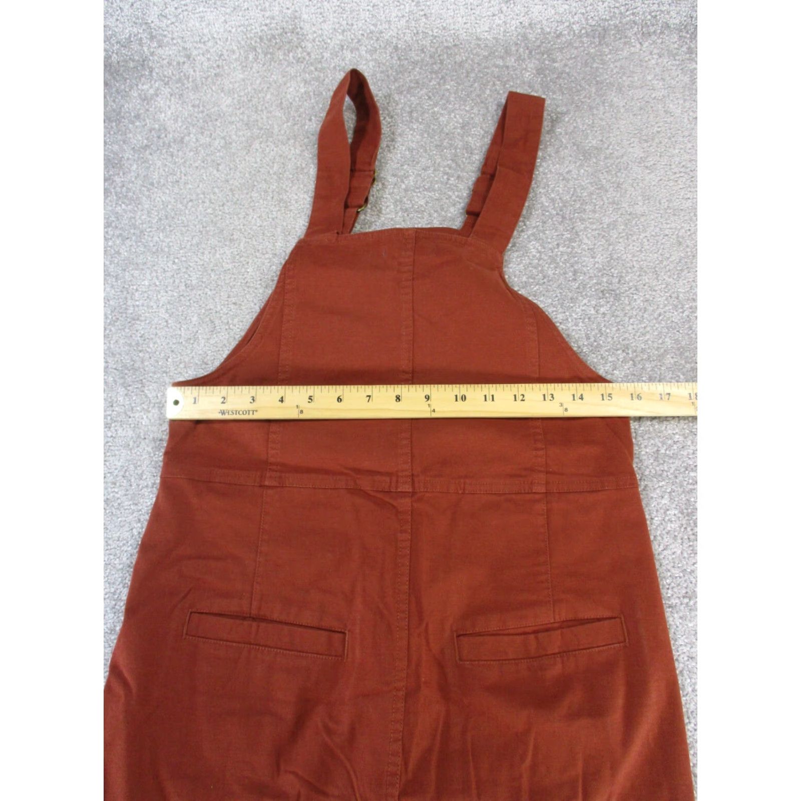 Toad&Co VINTAGE Toad&Co Dress Shirt Women XS Brown Canvas Cotton Blend A-Line Short Flare 90s? (Note: 90s not in data) Size XS / US 0-2 / IT 36-38 - 7 Thumbnail