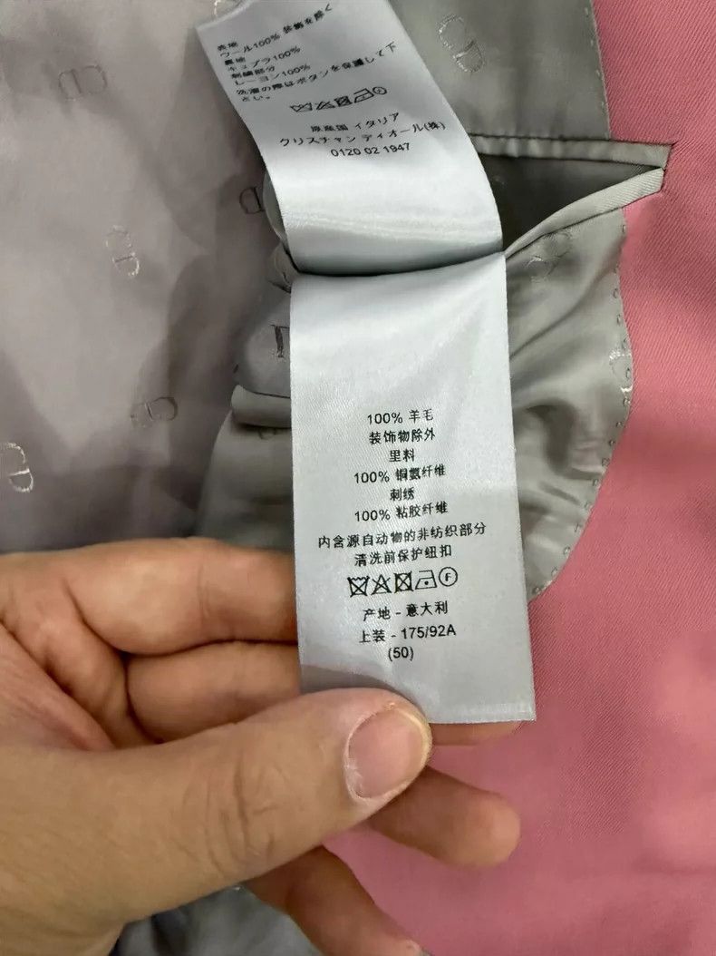 Dior DIOR Pink Blazer Stylish New Design-2506 Size L / US 10 / IT 46 - 8 Thumbnail