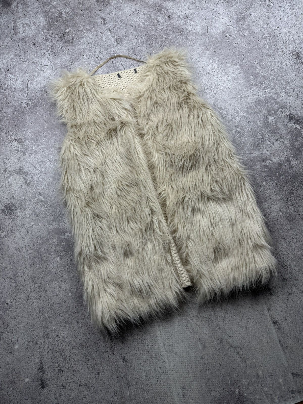 Japanese Brand Fur Y2K Knitted Vest LGB Hysteric Glamour Japanese Style Size US S / EU 44-46 / 1 - 3 Thumbnail