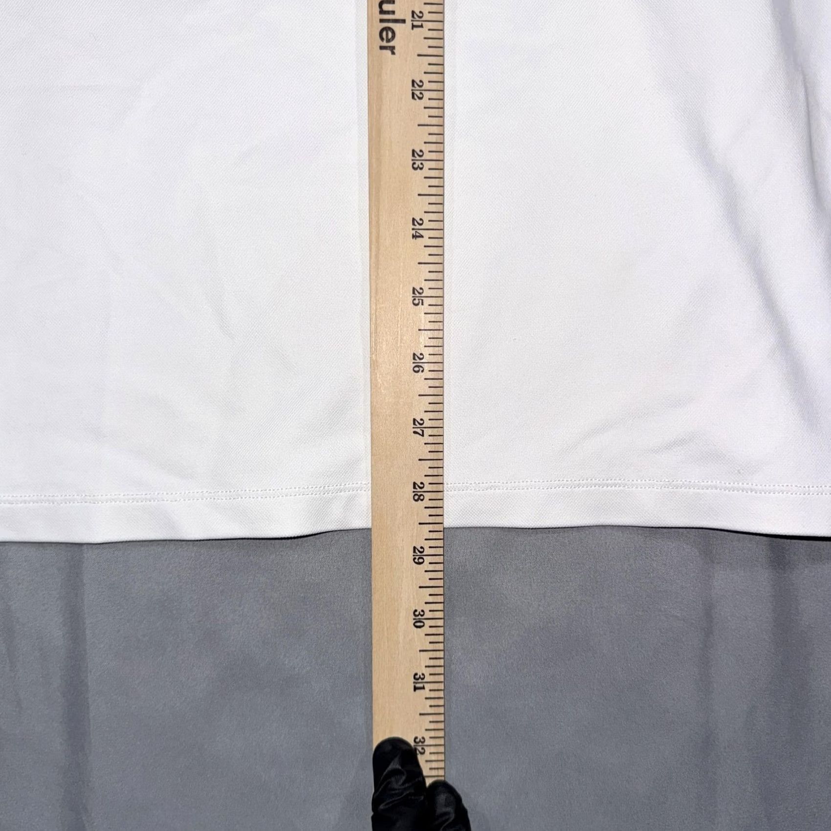 Rhone Rhone Mens XL White Quarter Zip Long Sleeve Pullover Shirt Size US XL / EU 56 / 4 - 7 Thumbnail