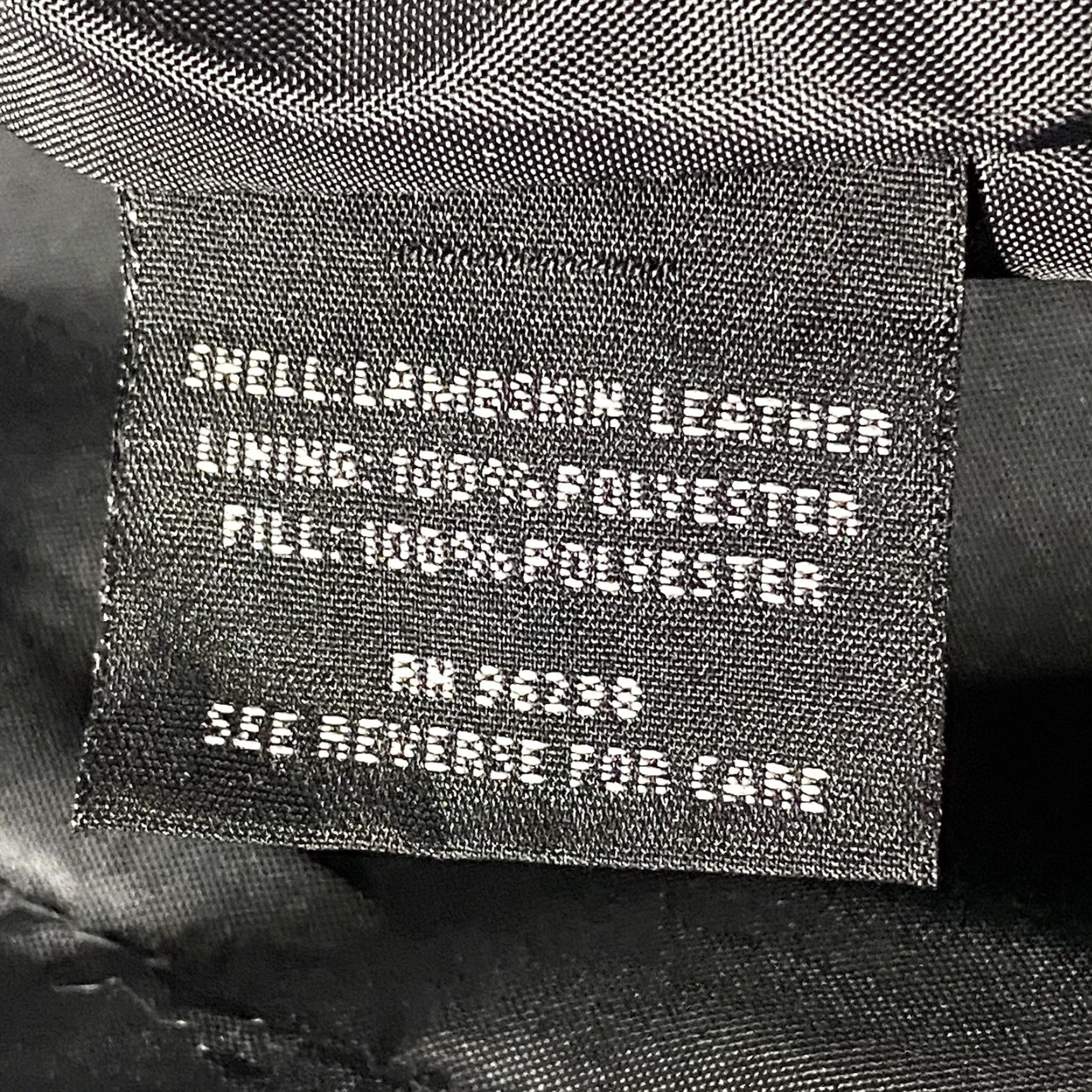 Vintage VINTAGE Lambskin Leather Jacket Donald Trump Marina Brand RARE Large L Black Motorcycle/Biker Mens Women Size US L / EU 52-54 / 3 - 6 Thumbnail
