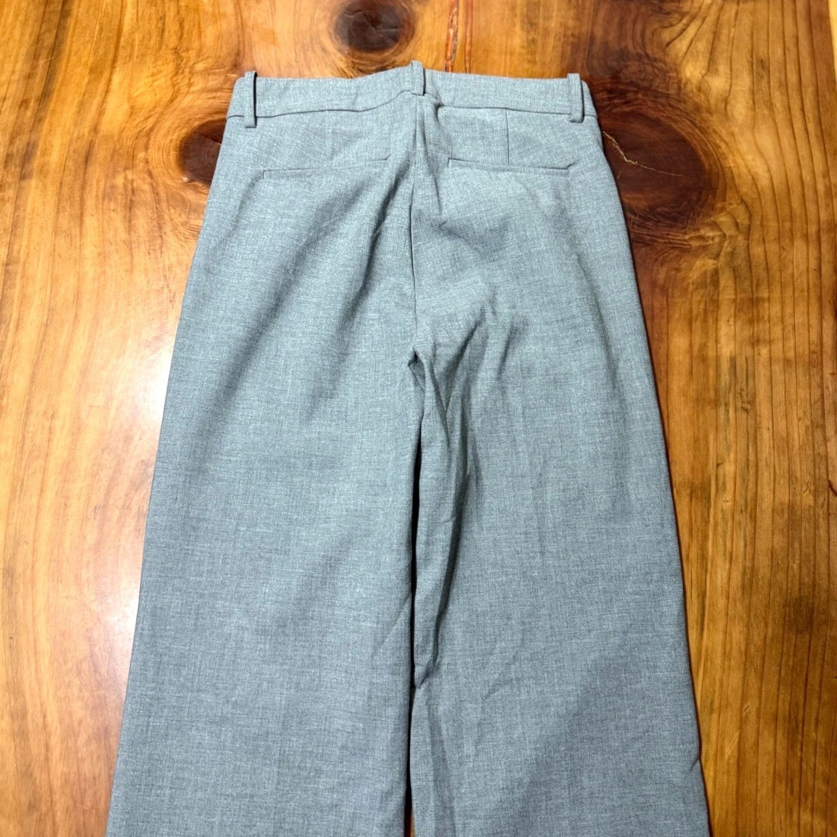 J.Crew J. Crew Womens Pants 10P Peyton Career Business Gray Stretch Pull On Full Length A17 Size 32" / US 10 / IT 46 - 8 Thumbnail