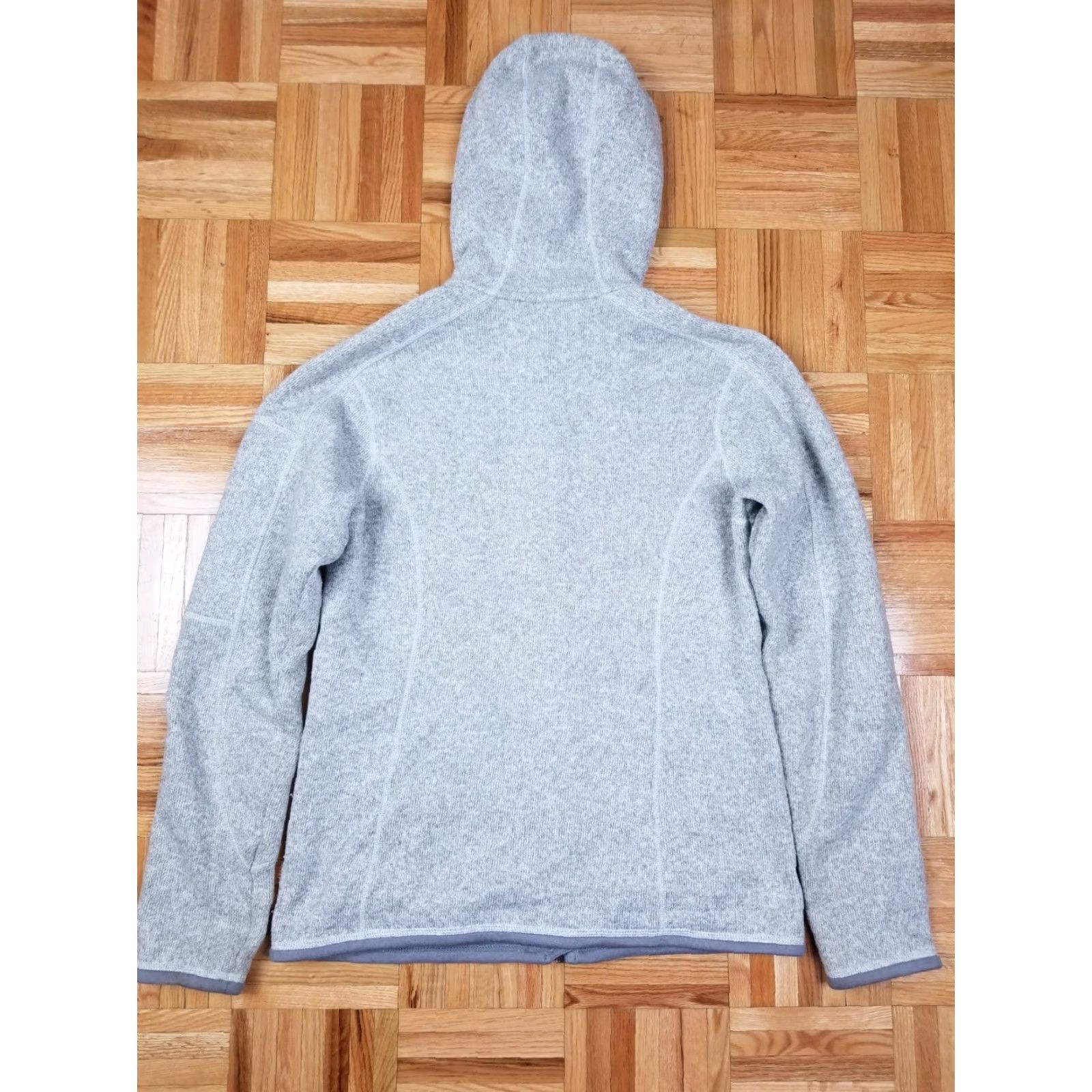 Patagonia PATAGONIA Gray Hooded Fleece Full Zip Up SZ Women's Medium MINTY Hoodie Women Size M / US 6-8 / IT 42-44 - 8 Thumbnail